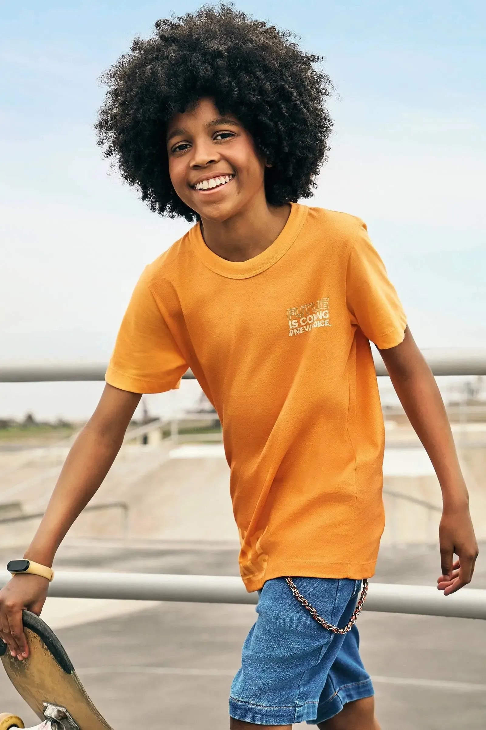 Camiseta em Meia Malha 83423 Johnny Fox Teen Menino