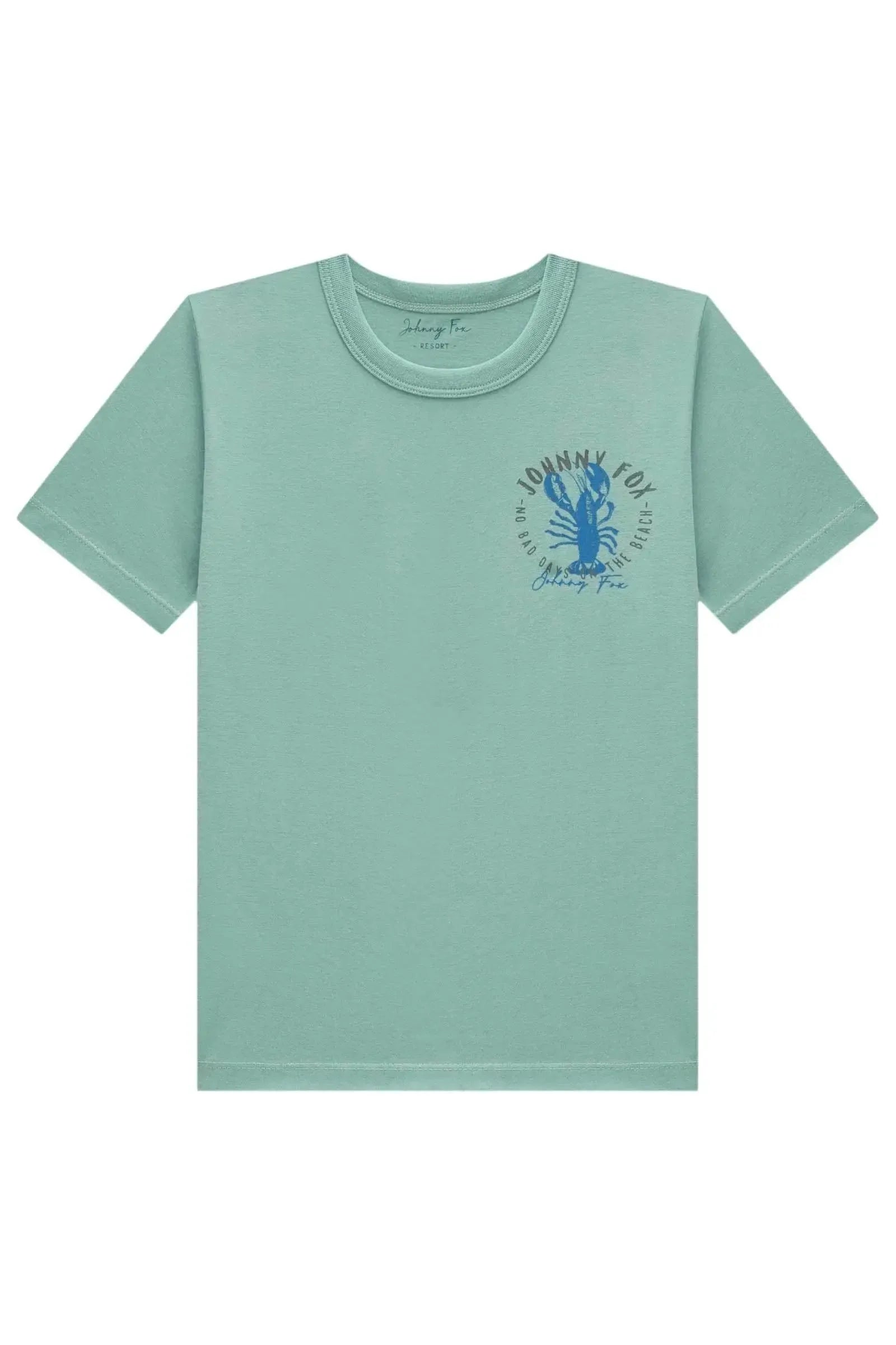 Camiseta em Meia Malha 83572 Johnny Fox Teen Menino