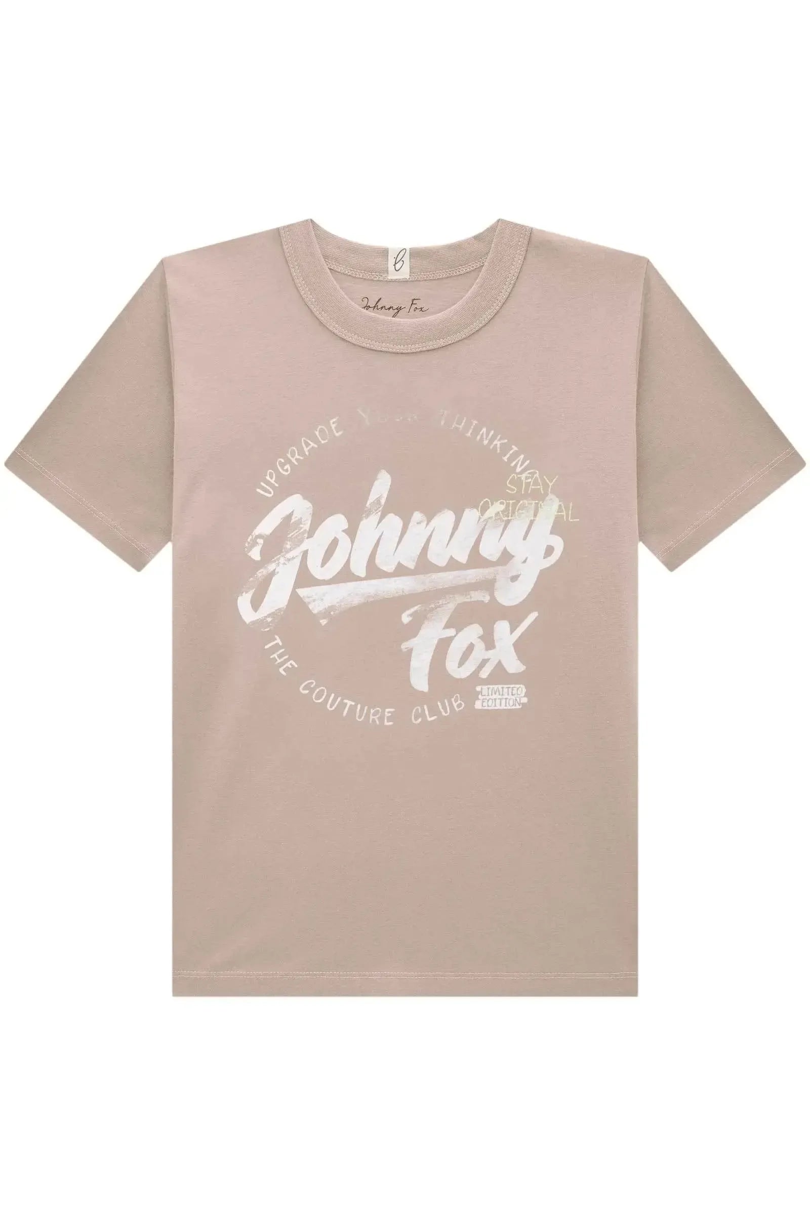 Camiseta em Meia Malha 83759 Johnny Fox Teen Menino