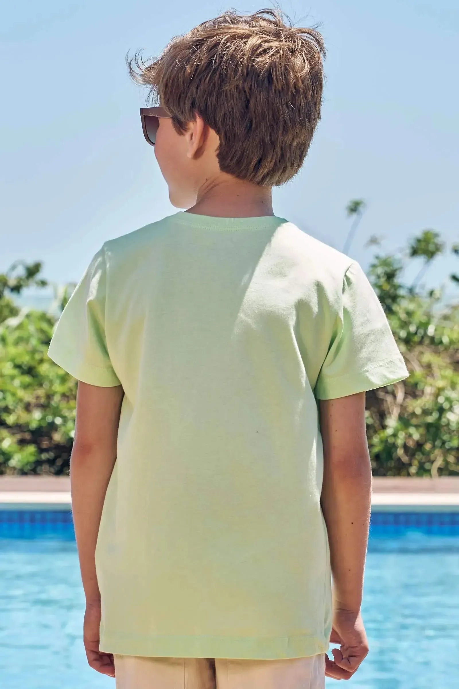 Camiseta em Meia Malha 84218 LucBoo Infantil Menino