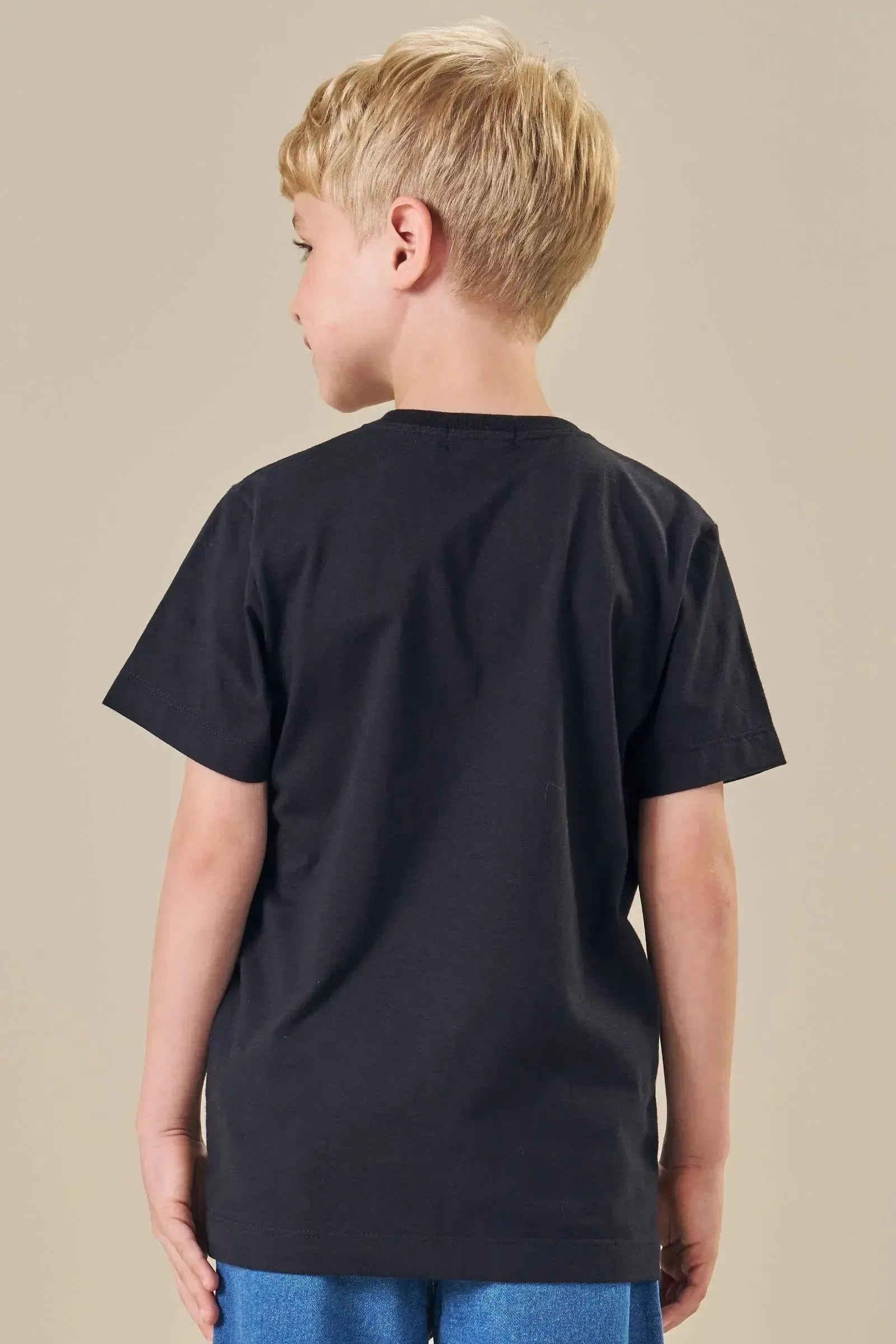Camiseta em Meia Malha 84457 LucBoo Infantil Menino