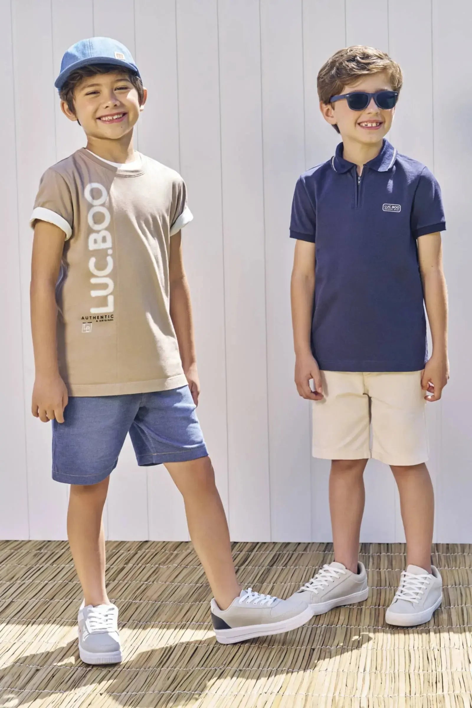 Camiseta em Meia Malha 84464 LucBoo Infantil Menino