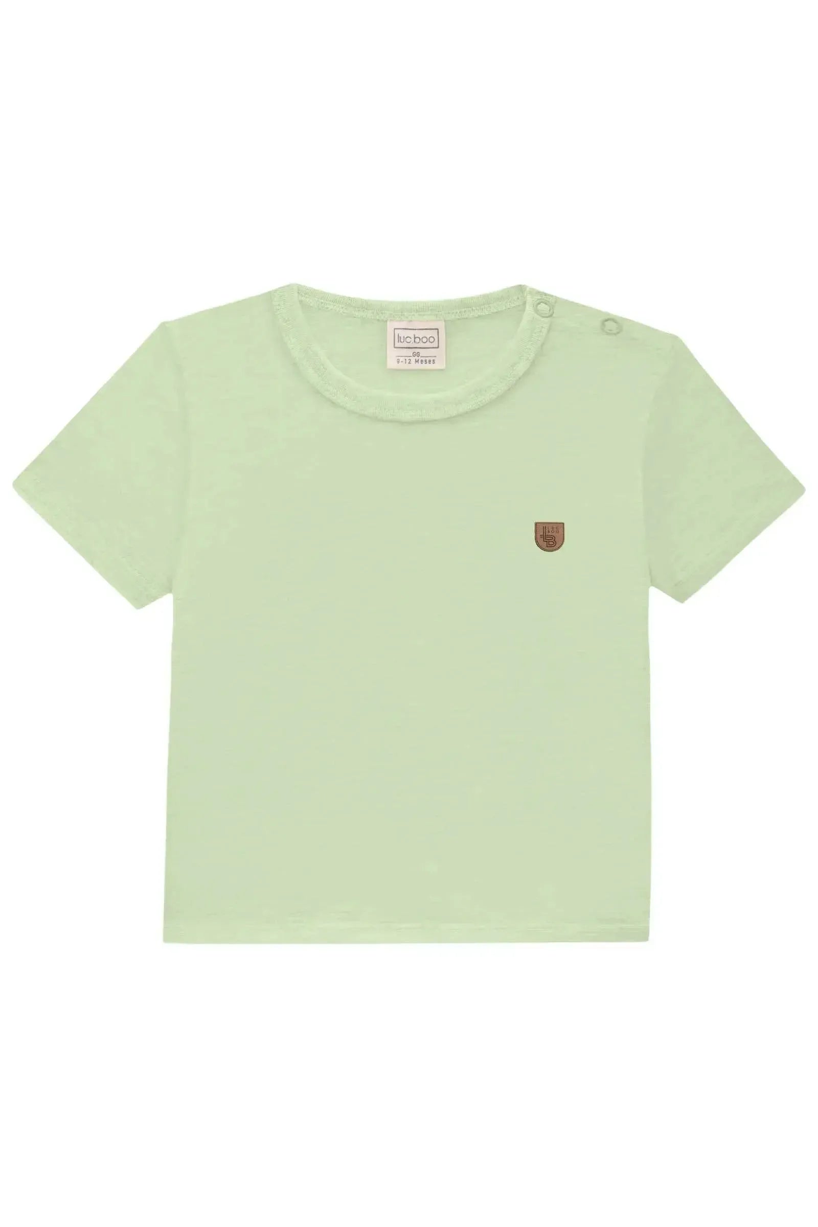Camiseta em Meia Malha 84526 LucBoo Bebê Menino