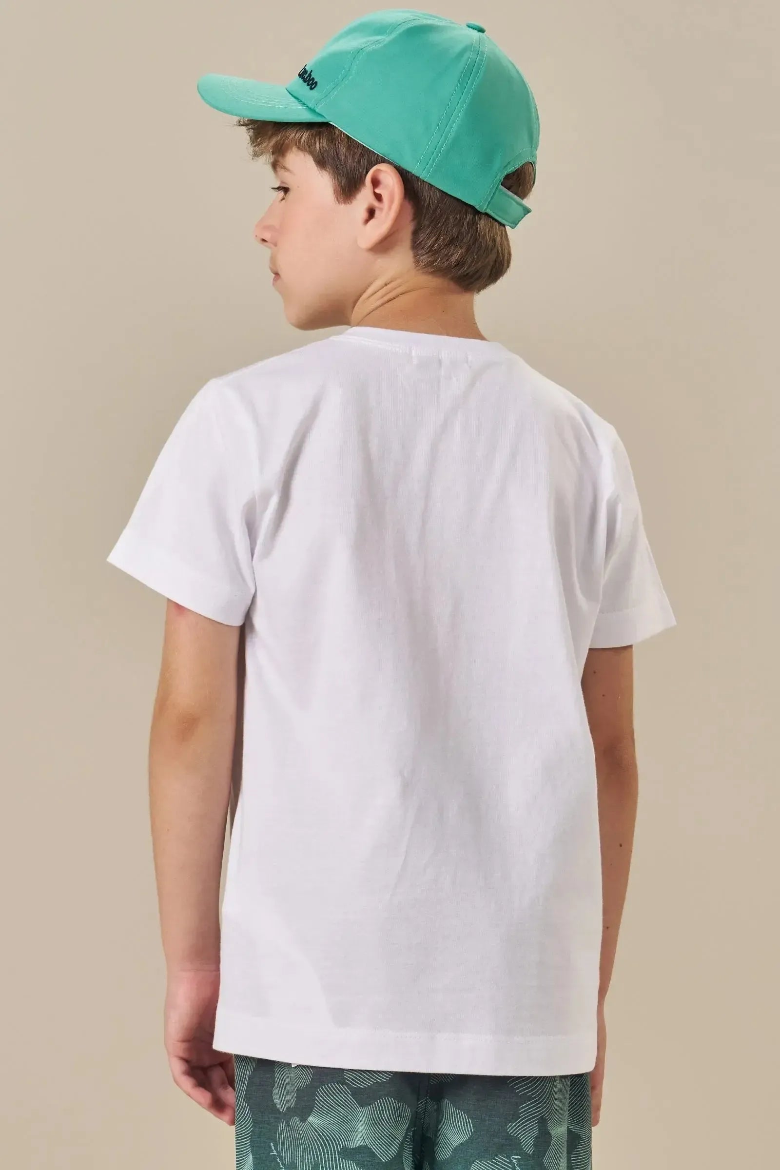 Camiseta em Meia Malha 84838 LucBoo Infantil Menino