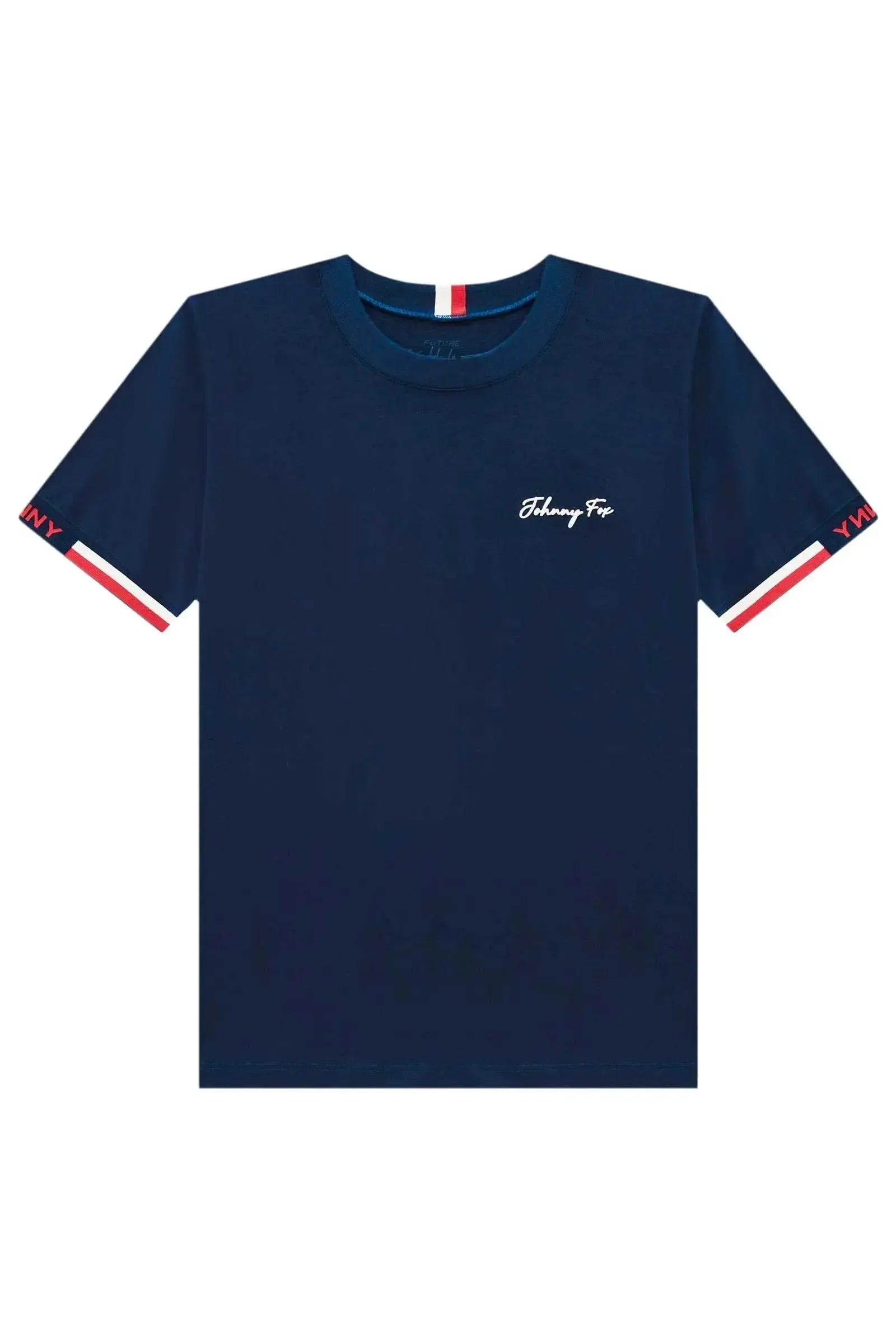 Camiseta em Meia Malha 87001 Johnny Fox Teen Menino