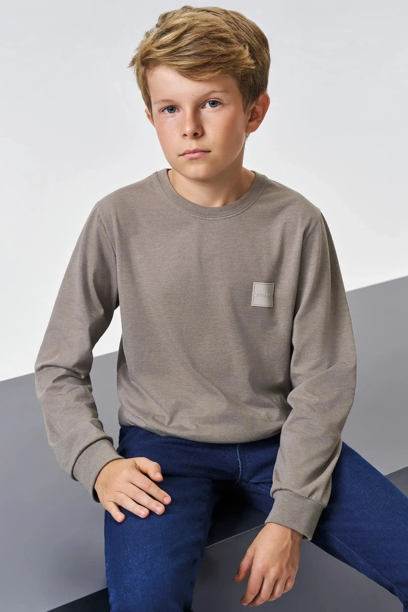 Camiseta em Meia Malha 89105 Johnny Fox Teen Menino