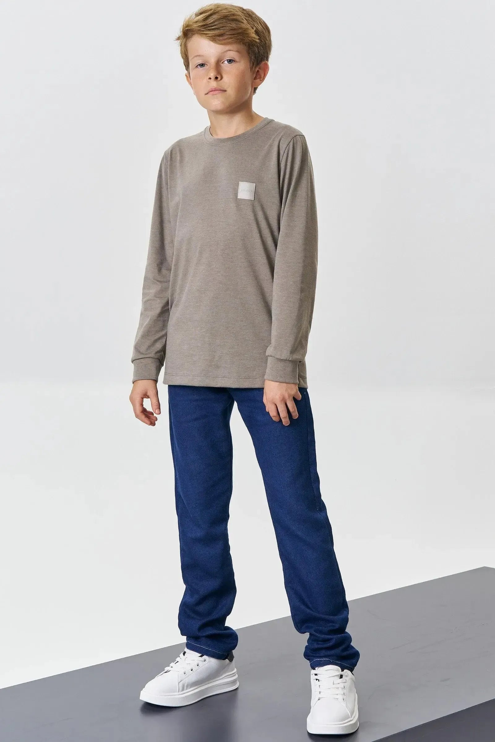 Camiseta em Meia Malha 89105 Johnny Fox Teen Menino