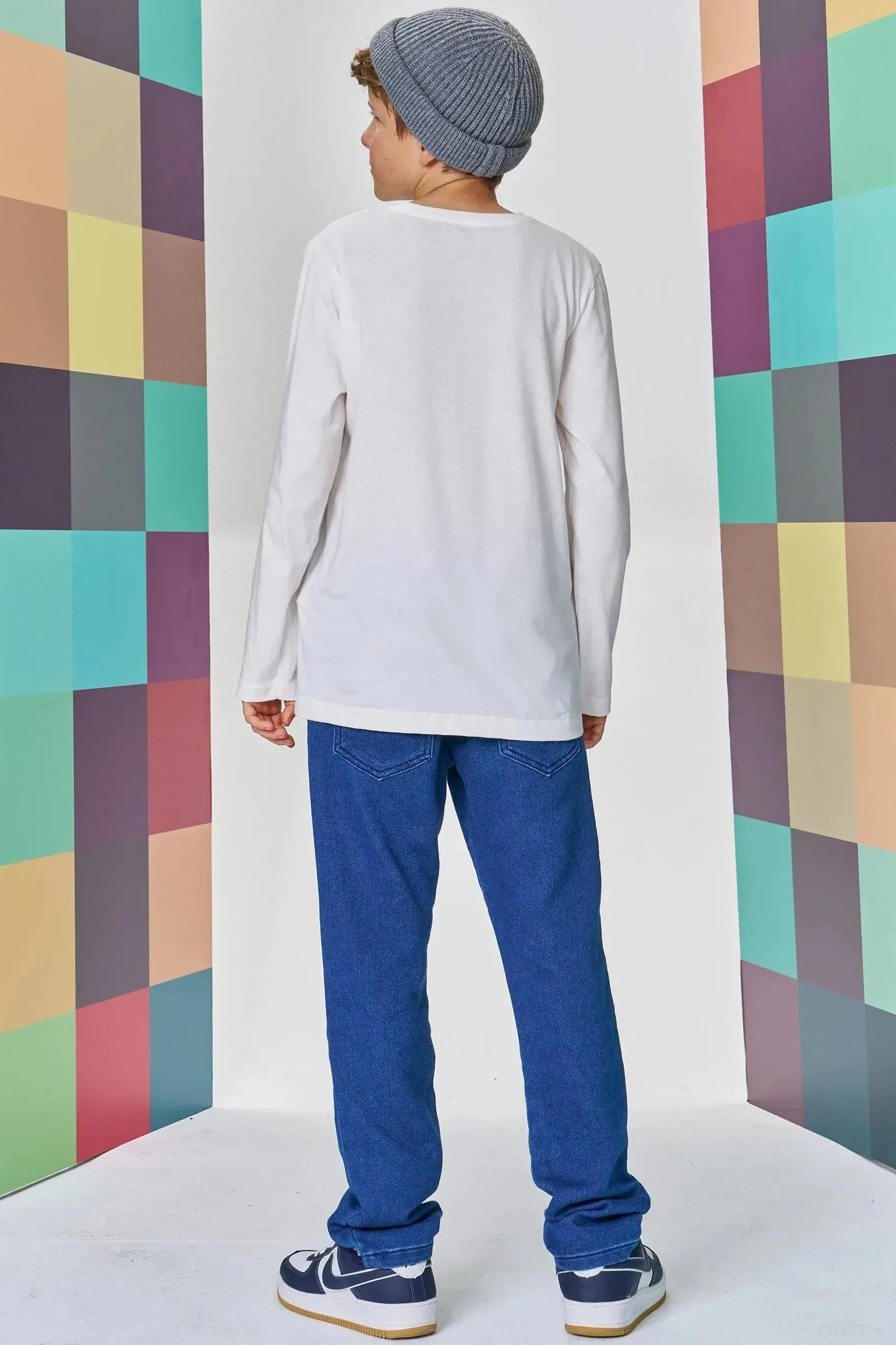 Camiseta em Meia Malha 89118 Johnny Fox Teen Menino