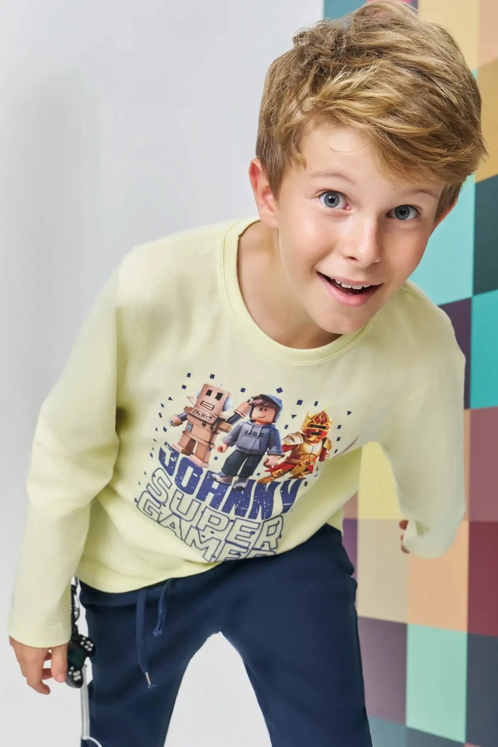 Camiseta em Meia Malha 89124 Johnny Fox Teen Menino