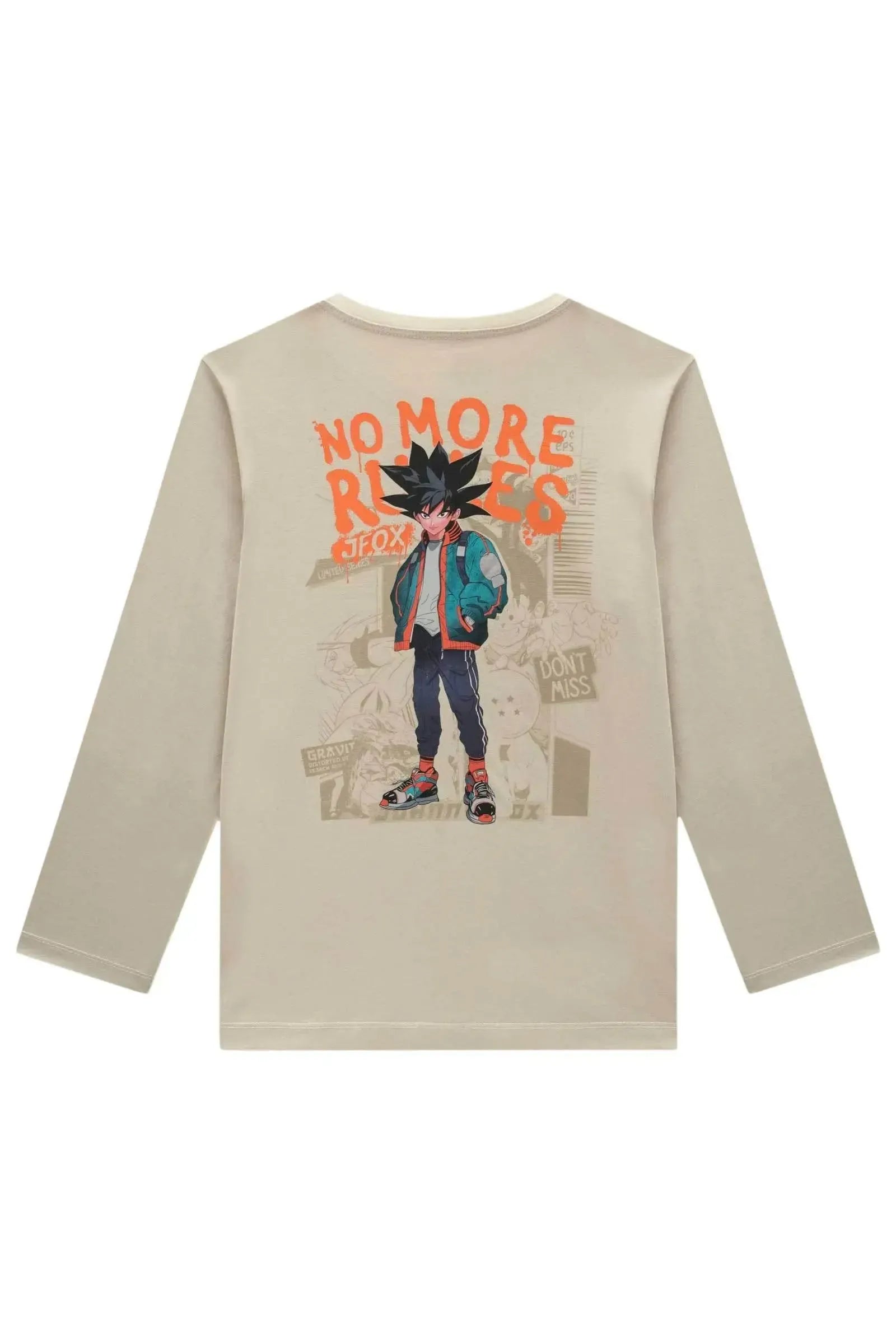 Camiseta em Meia Malha 89126 Johnny Fox Teen Menino