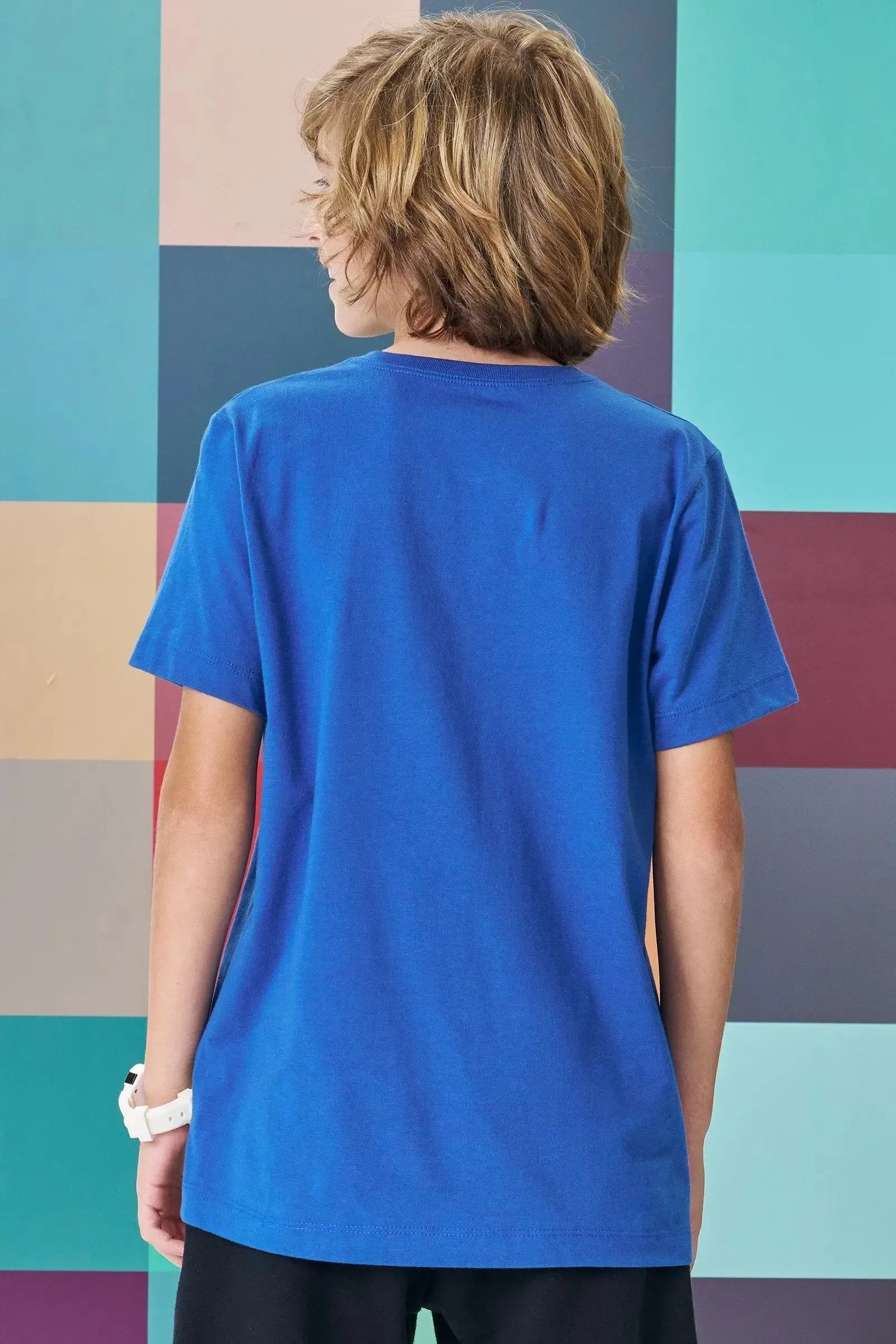 Camiseta em Meia Malha 89128 Johnny Fox Teen Menino