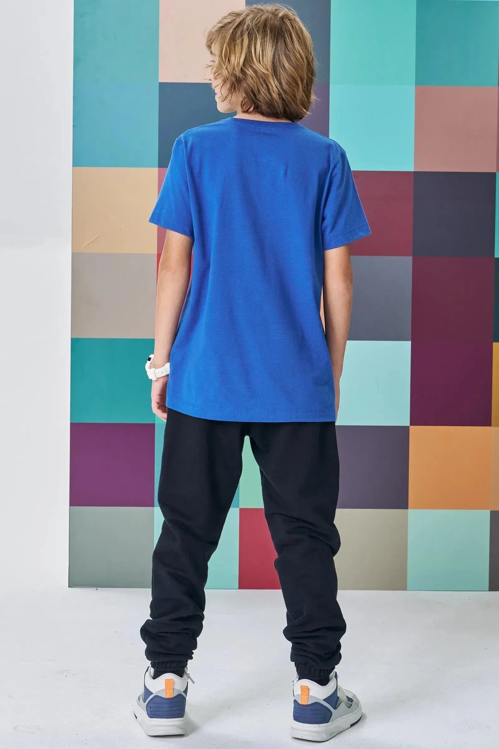 Camiseta em Meia Malha 89128 Johnny Fox Teen Menino