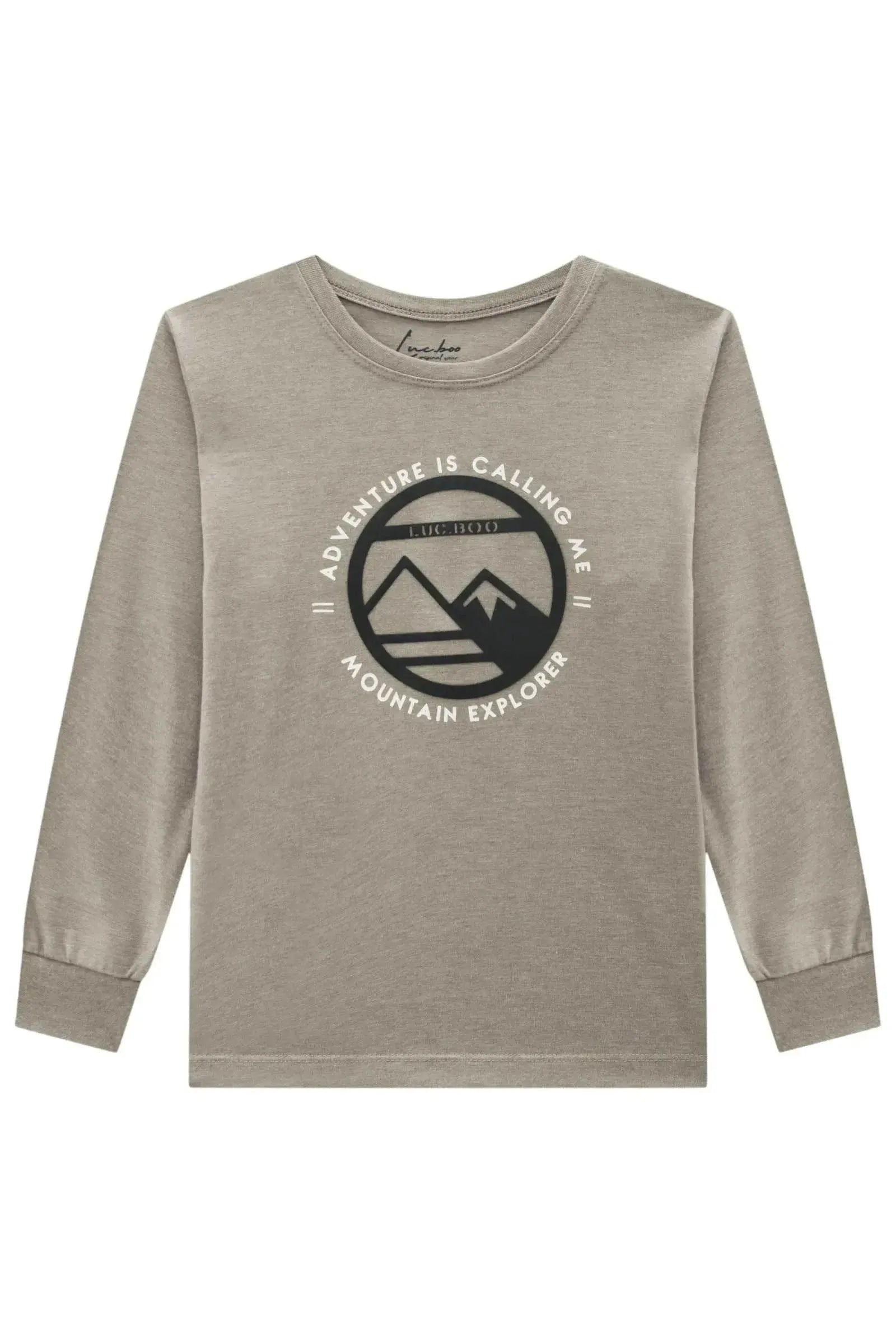 Camiseta em Meia Malha 89280 LucBoo Infantil Menino