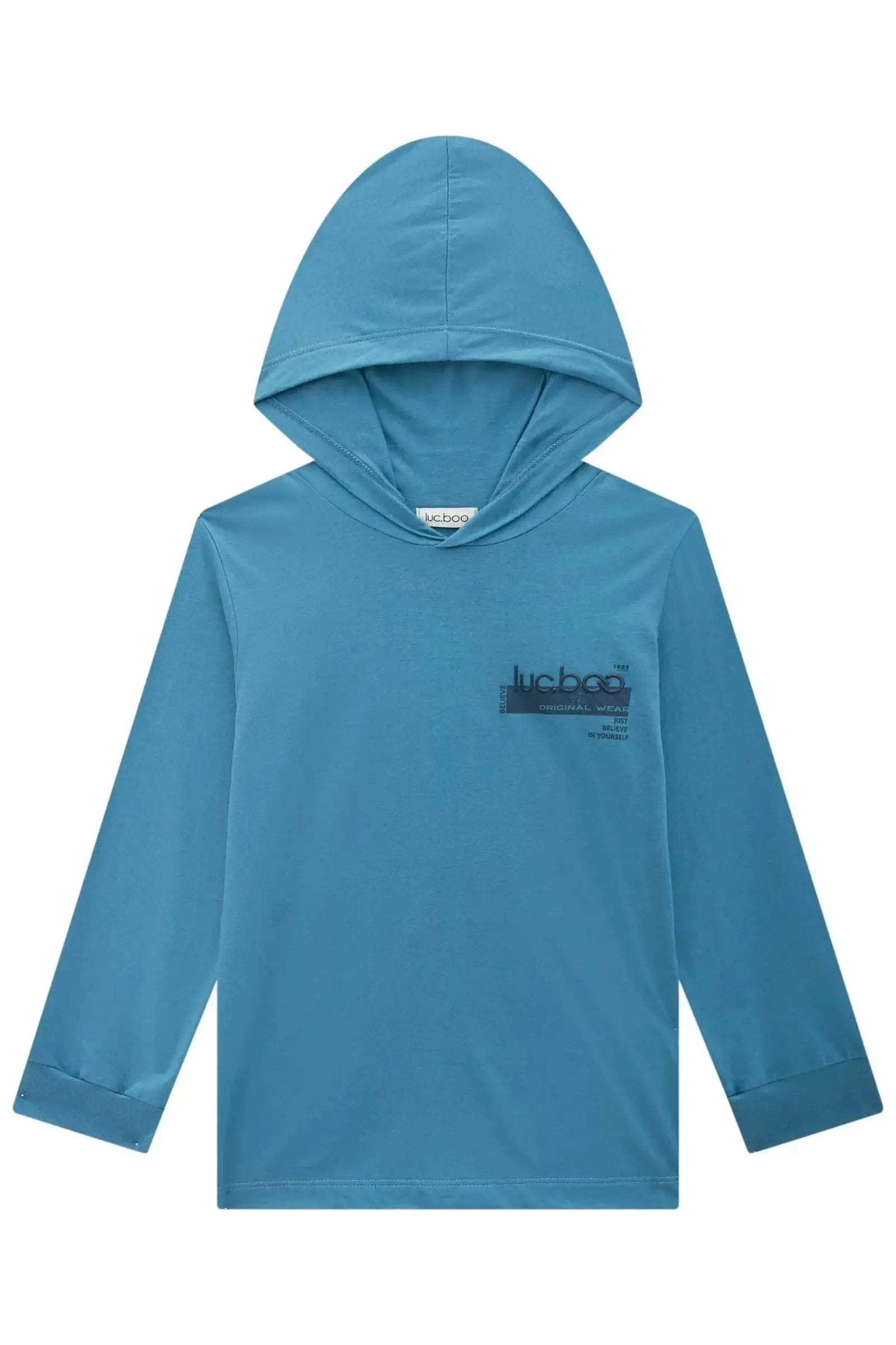 Camiseta em Meia Malha 89378 LucBoo Infantil Menino