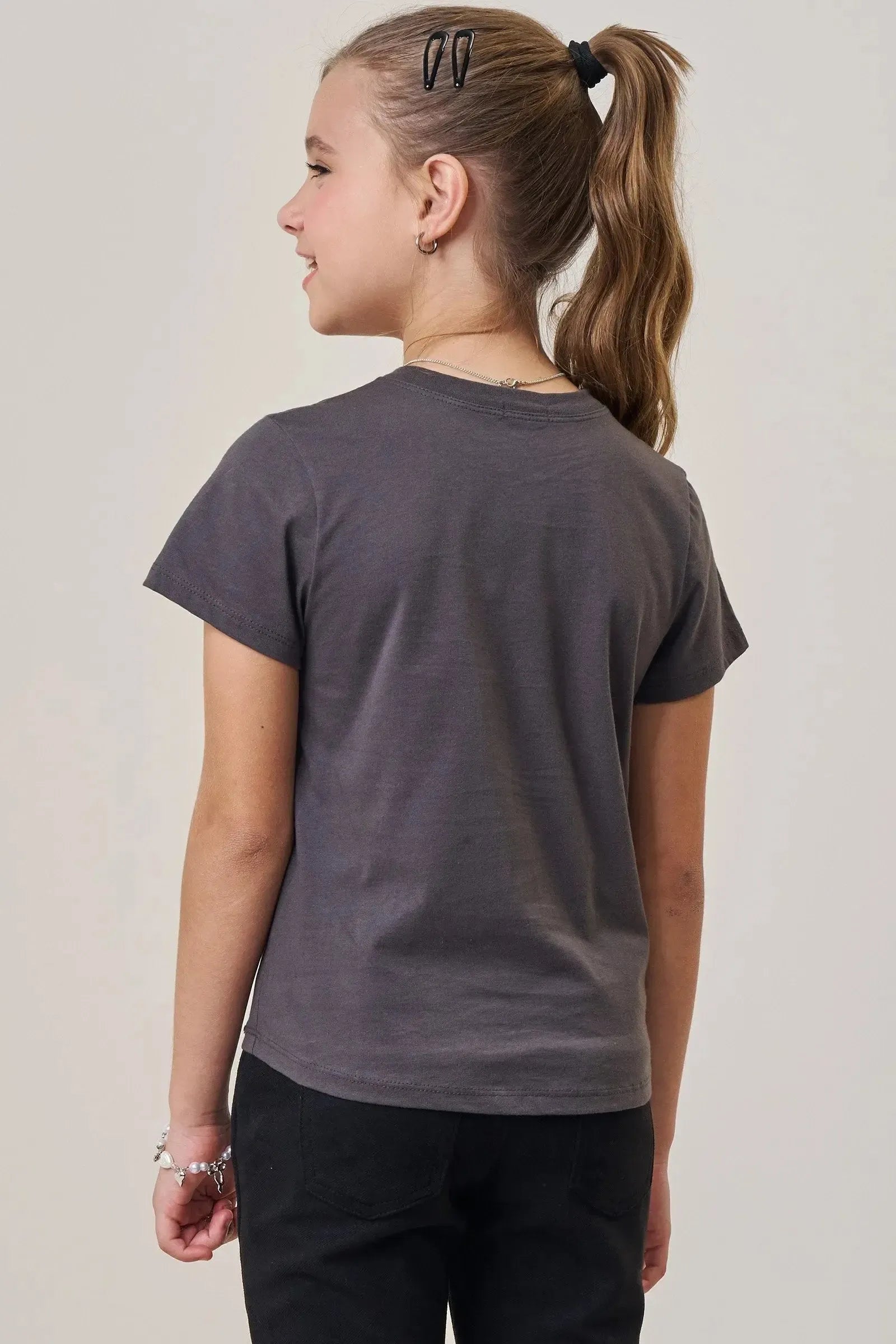 Camiseta em Meia Malha 89685 Vic&Vicky Teen Menina