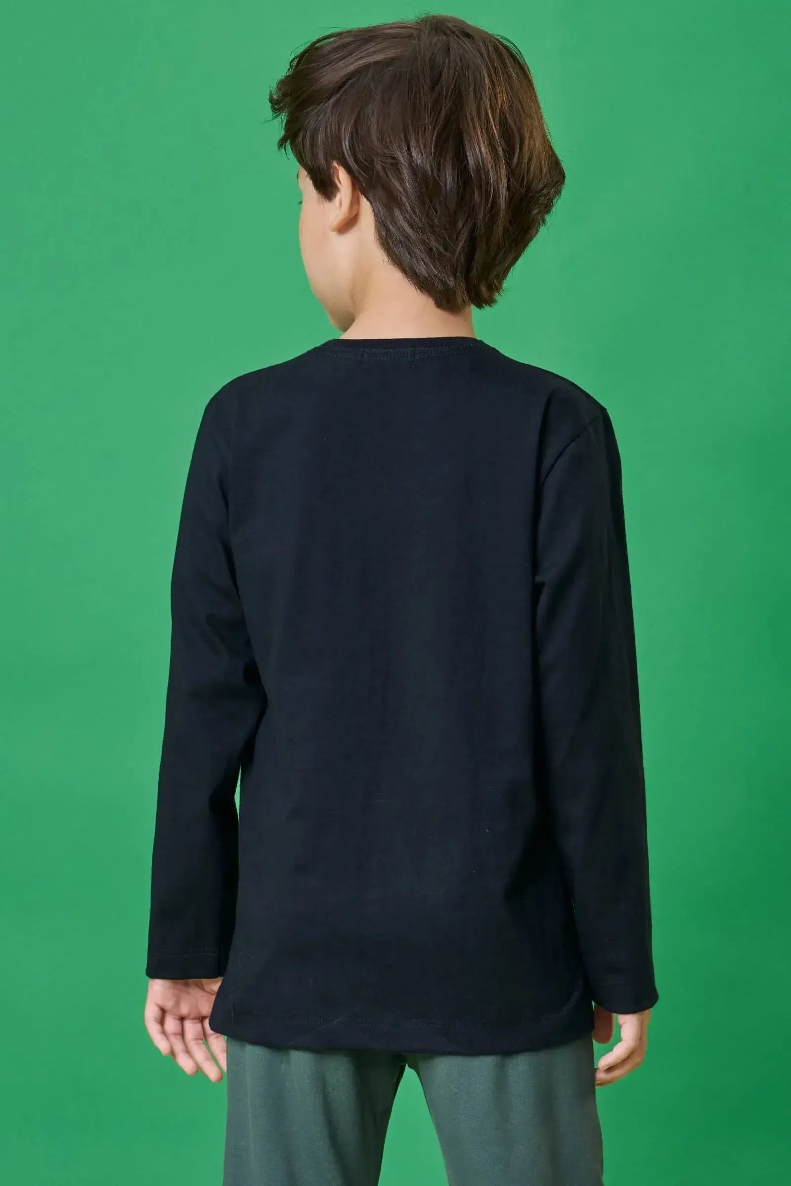 Camiseta em Meia Malha 90719 LucBoo Infantil Menino