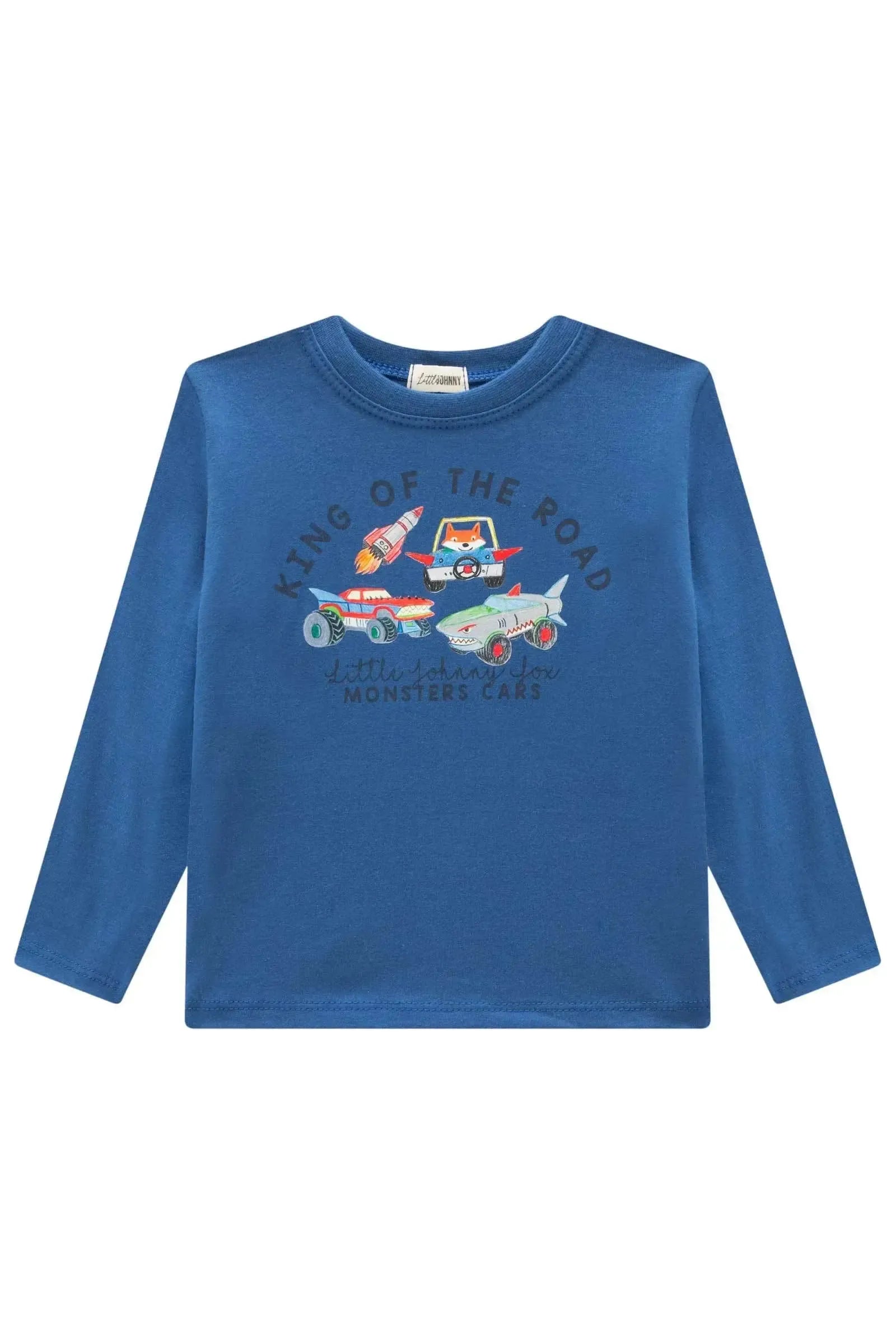 Camiseta em Meia Malha 91940 Johnny Fox Bebê Menino