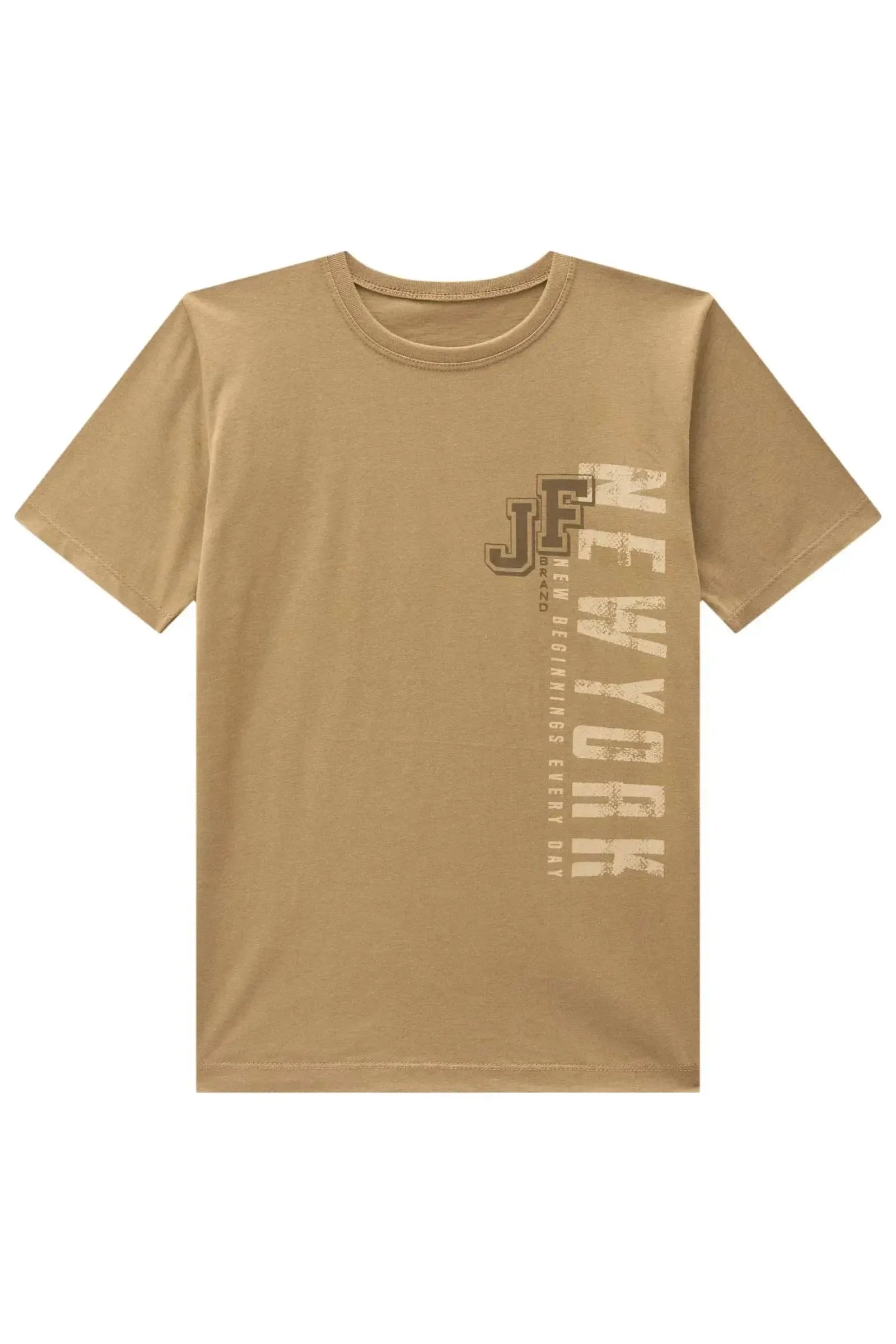 Camiseta em Meia Malha 92624 Johnny Fox Teen Menino