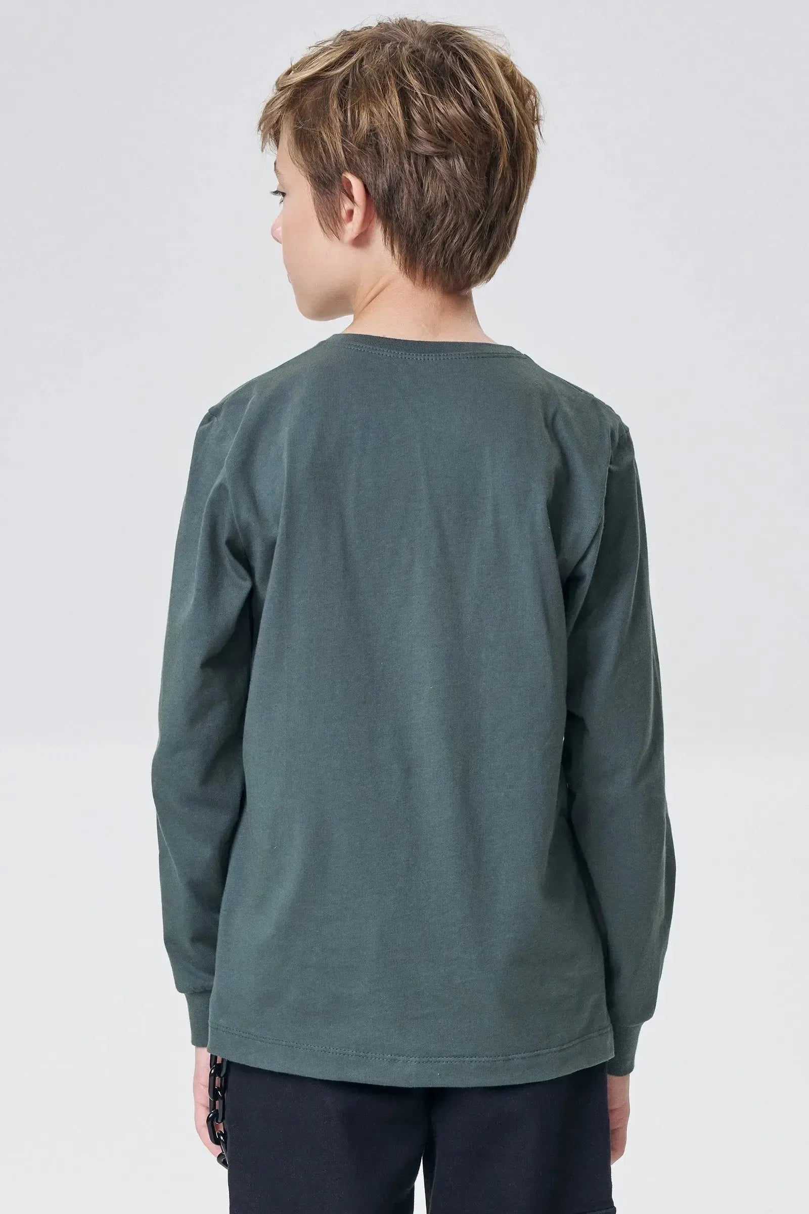 Camiseta em Meia Malha 92657 Johnny Fox Teen Menino