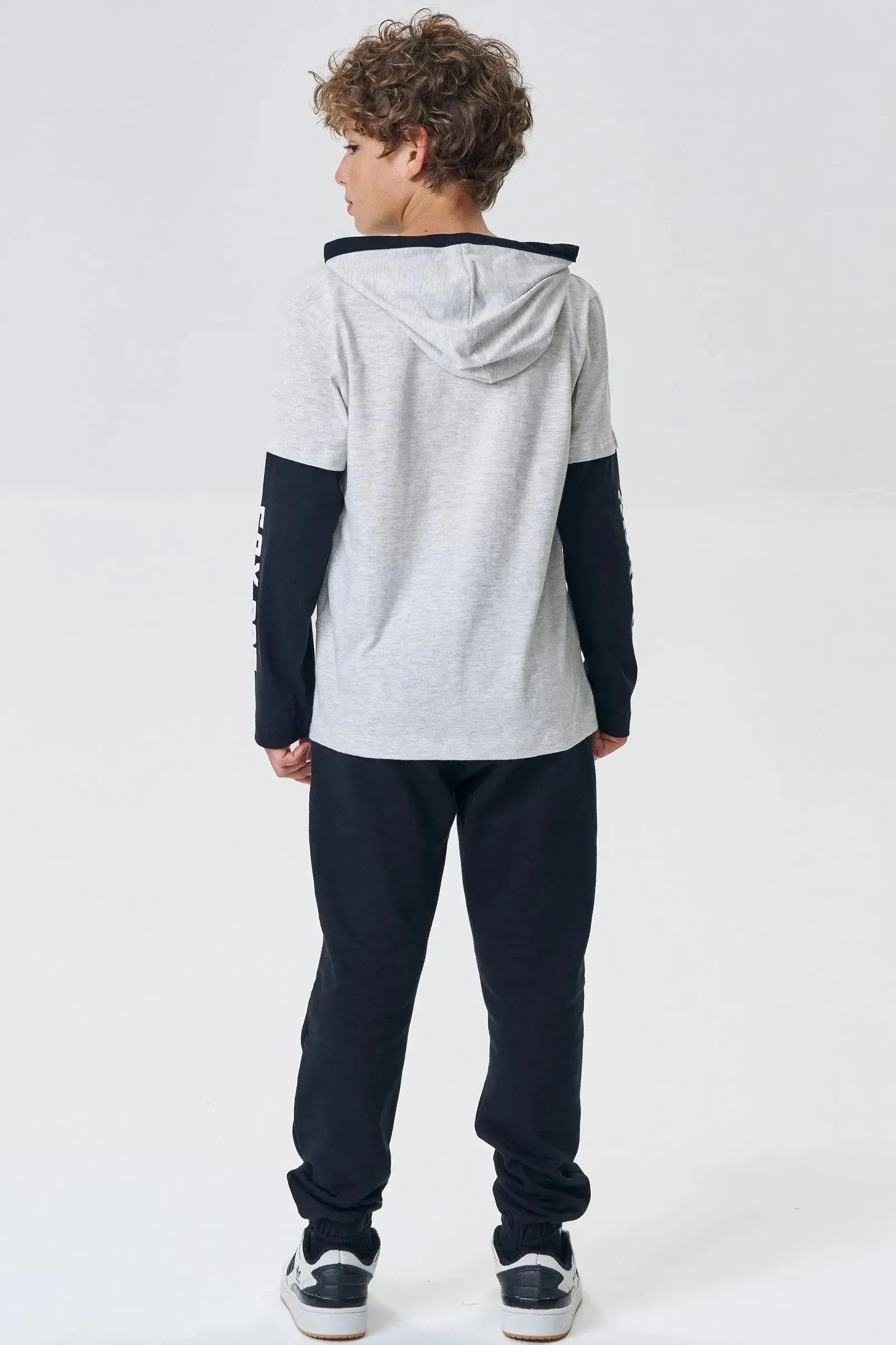 Camiseta em Meia Malha 92673 Johnny Fox Teen Menino