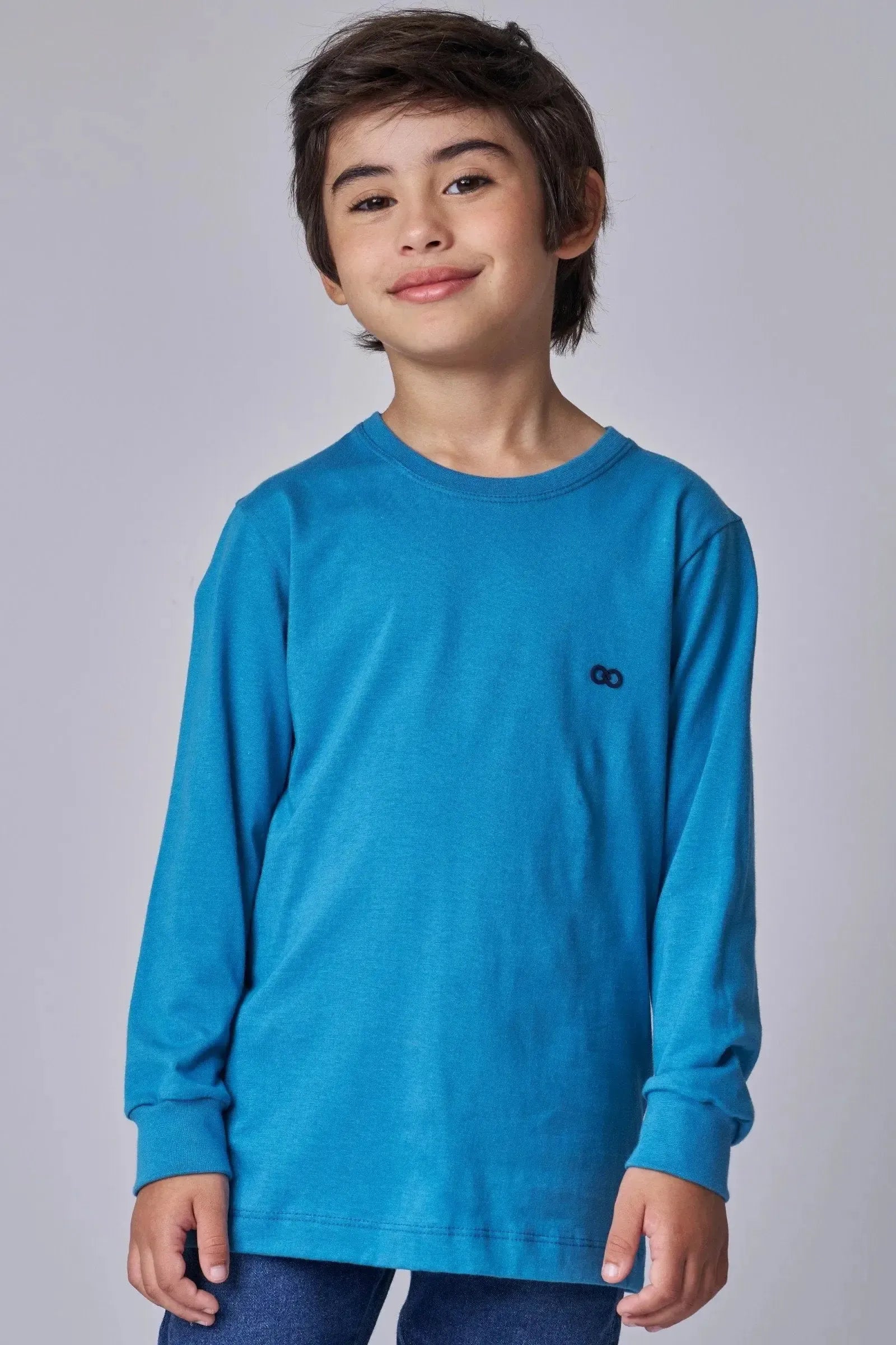 Camiseta em Meia Malha 92917 LucBoo Infantil Menino