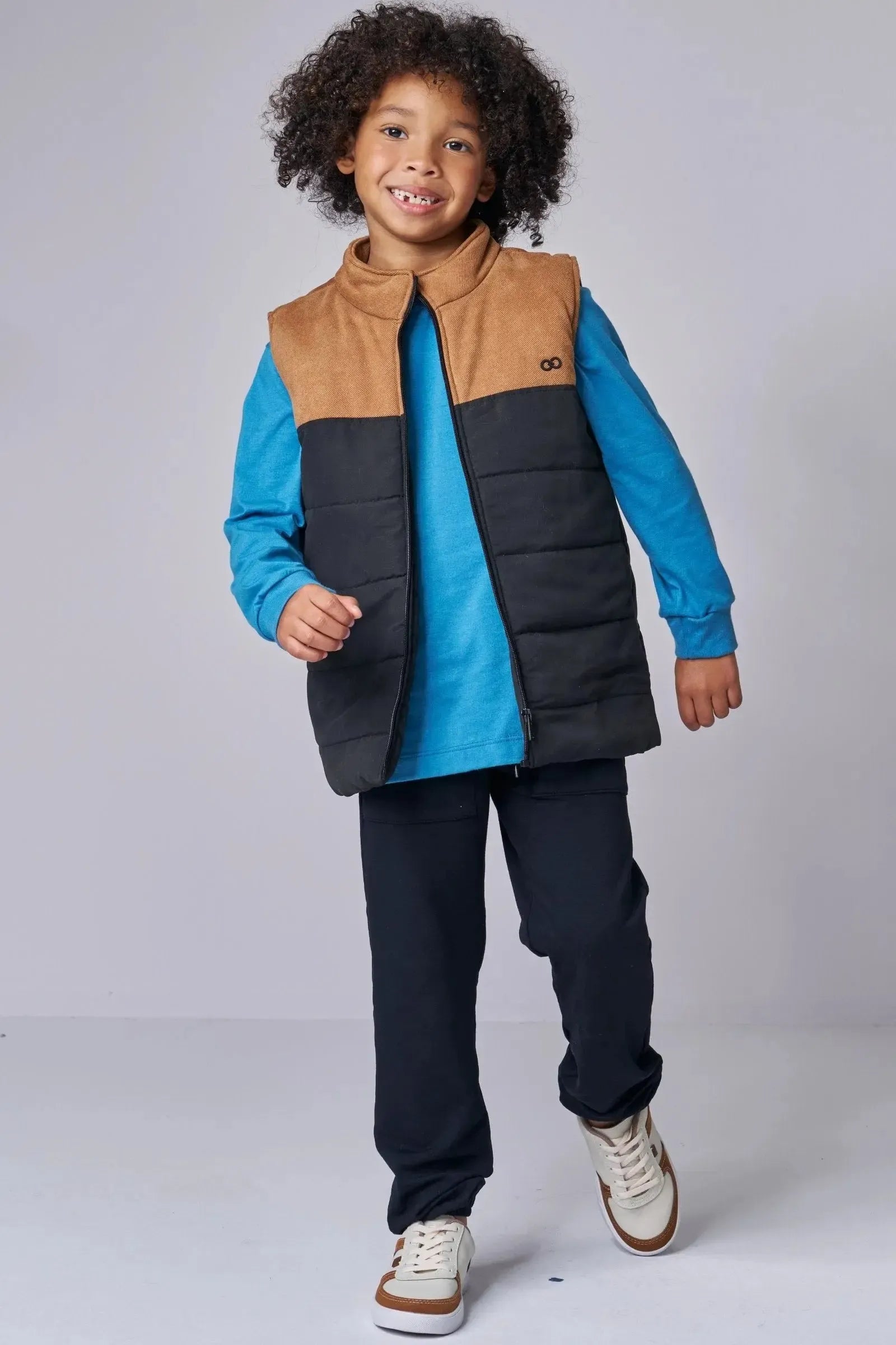 Camiseta em Meia Malha 92917 LucBoo Infantil Menino