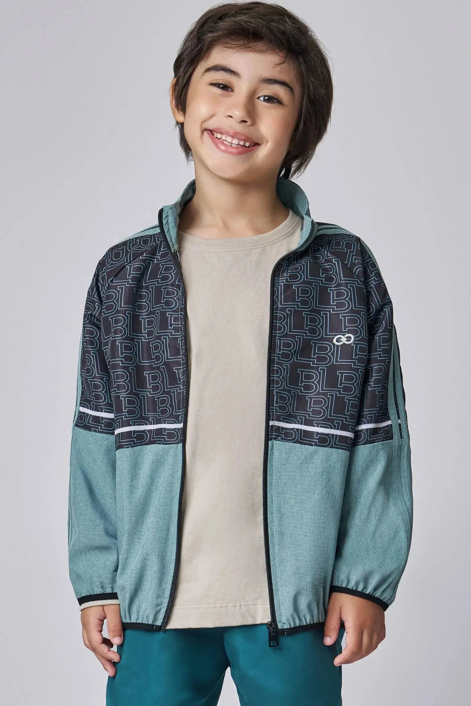 Camiseta em Meia Malha 92917 LucBoo Infantil Menino