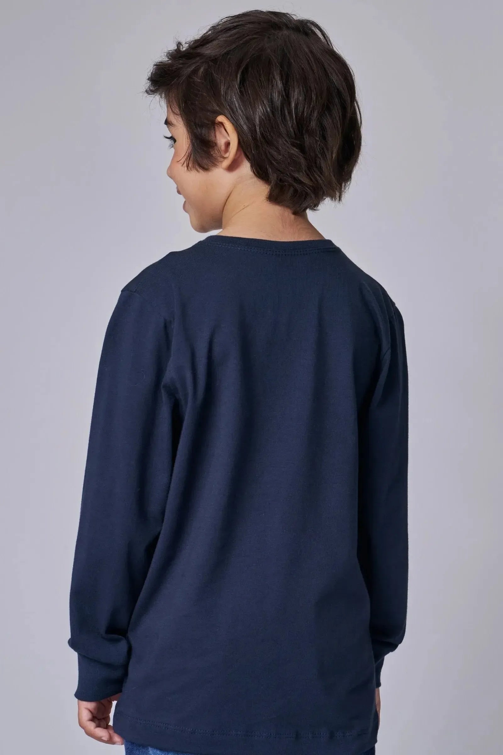 Camiseta em Meia Malha 92920 LucBoo Infantil Menino