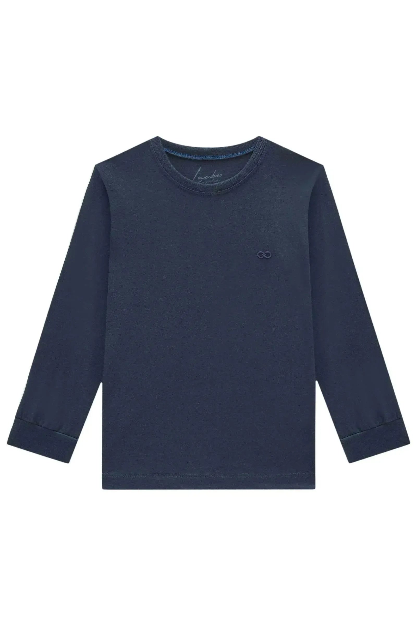 Camiseta em Meia Malha 92920 LucBoo Infantil Menino