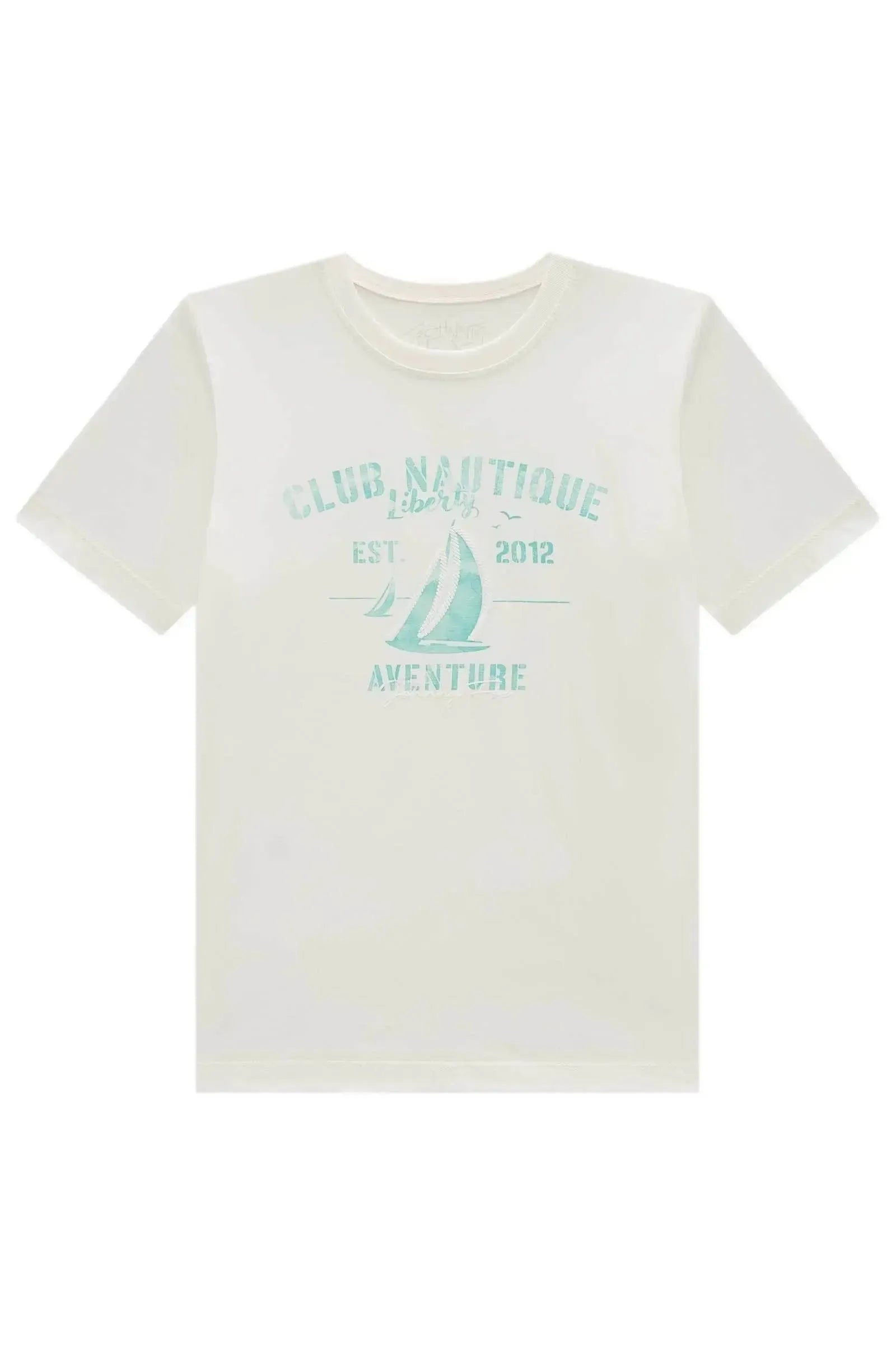 Camiseta em Meia Malha 93378 Johnny Fox Teen Menino