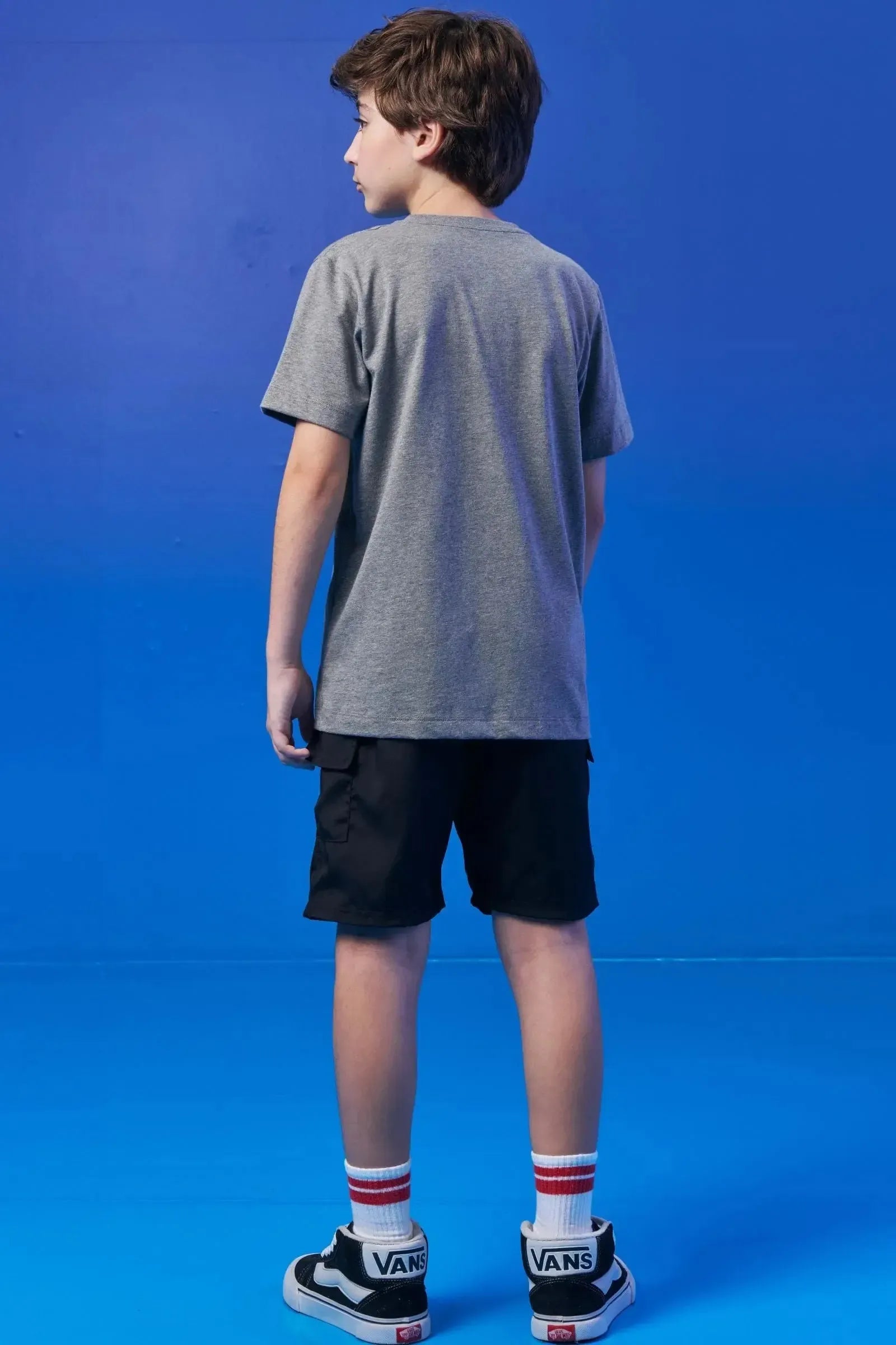 Camiseta em Meia Malha 94305 Johnny Fox Teen Menino