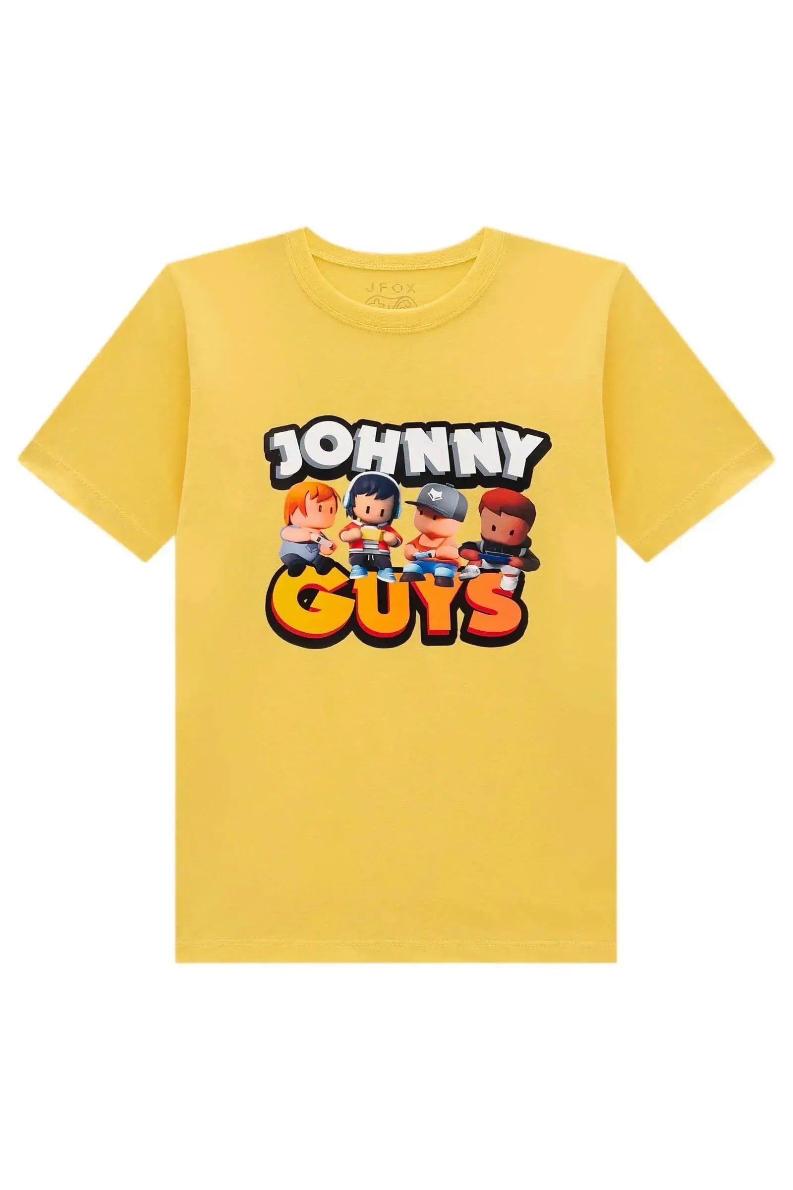 Camiseta em Meia Malha 94334 Johnny Fox Teen Menino