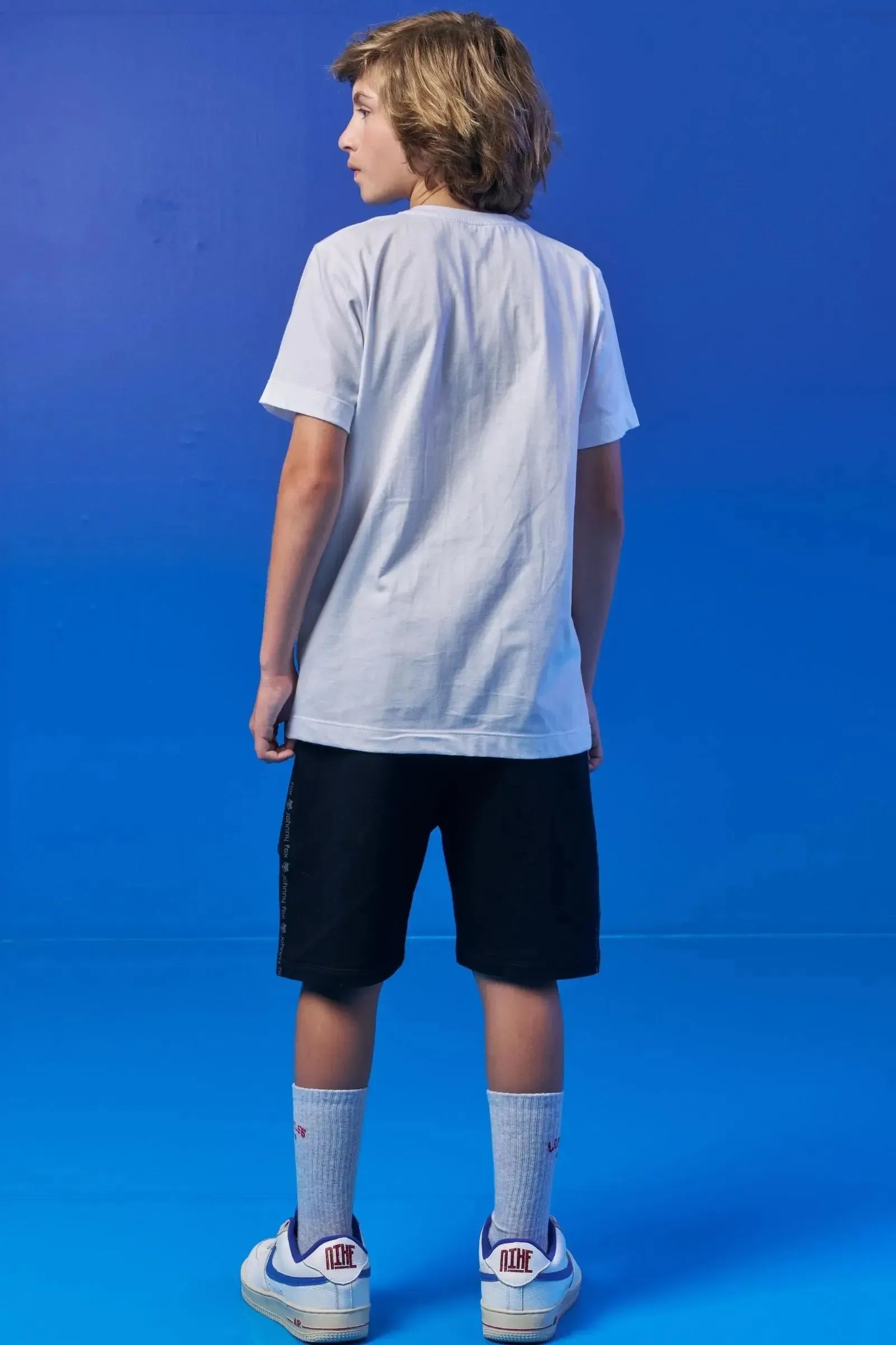 Camiseta em Meia Malha 94335 Johnny Fox Teen Menino