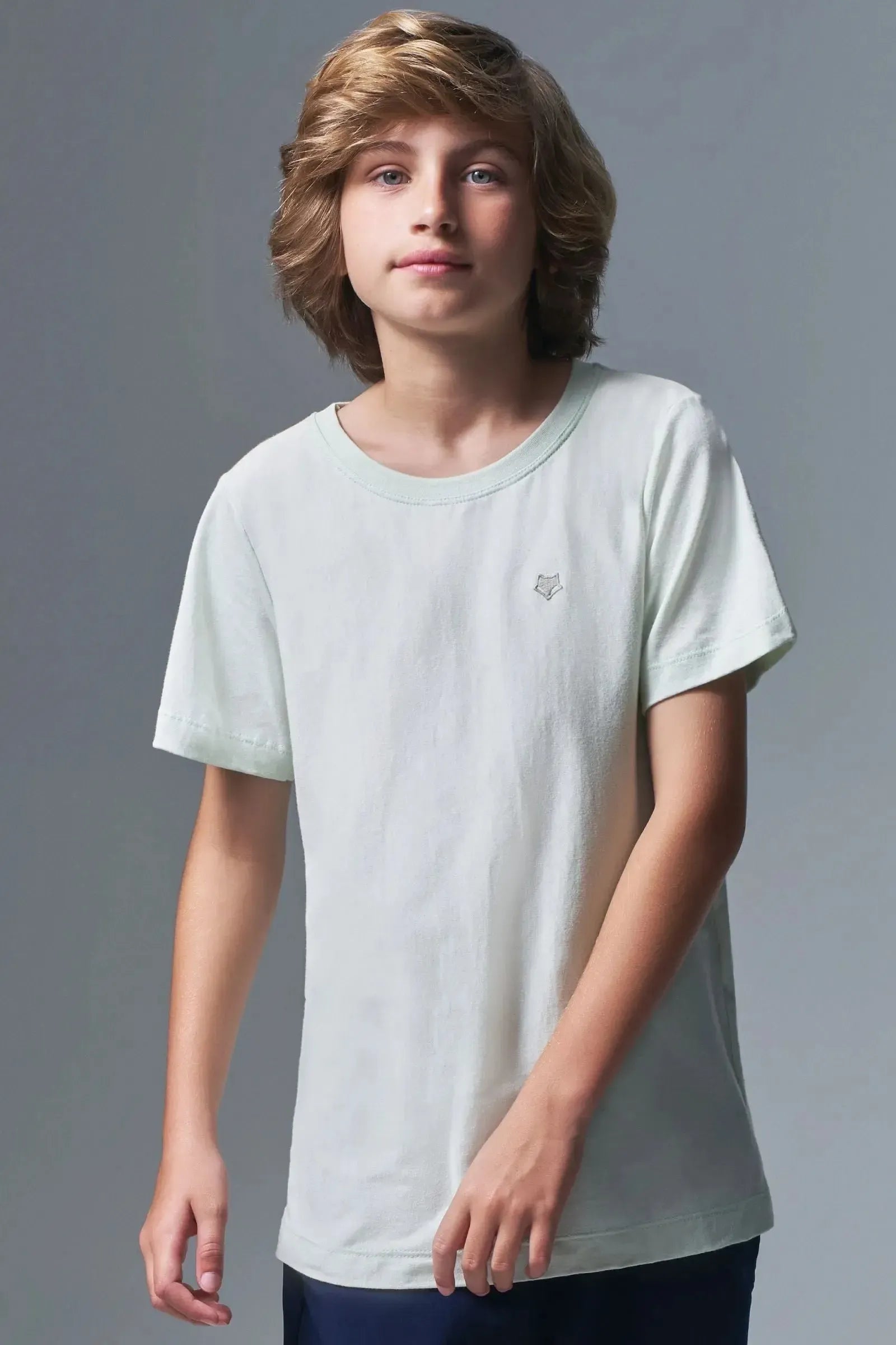Camiseta em Meia Malha 94465 Johnny Fox Teen Menino
