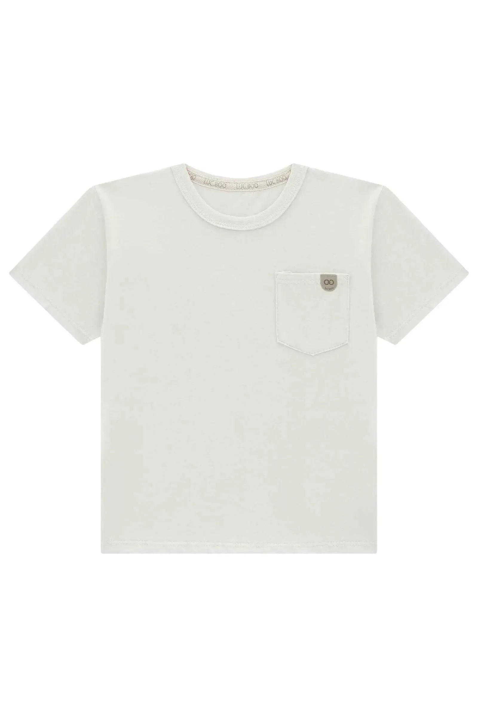 Camiseta em Meia Malha 95037 LucBoo Infantil Menino