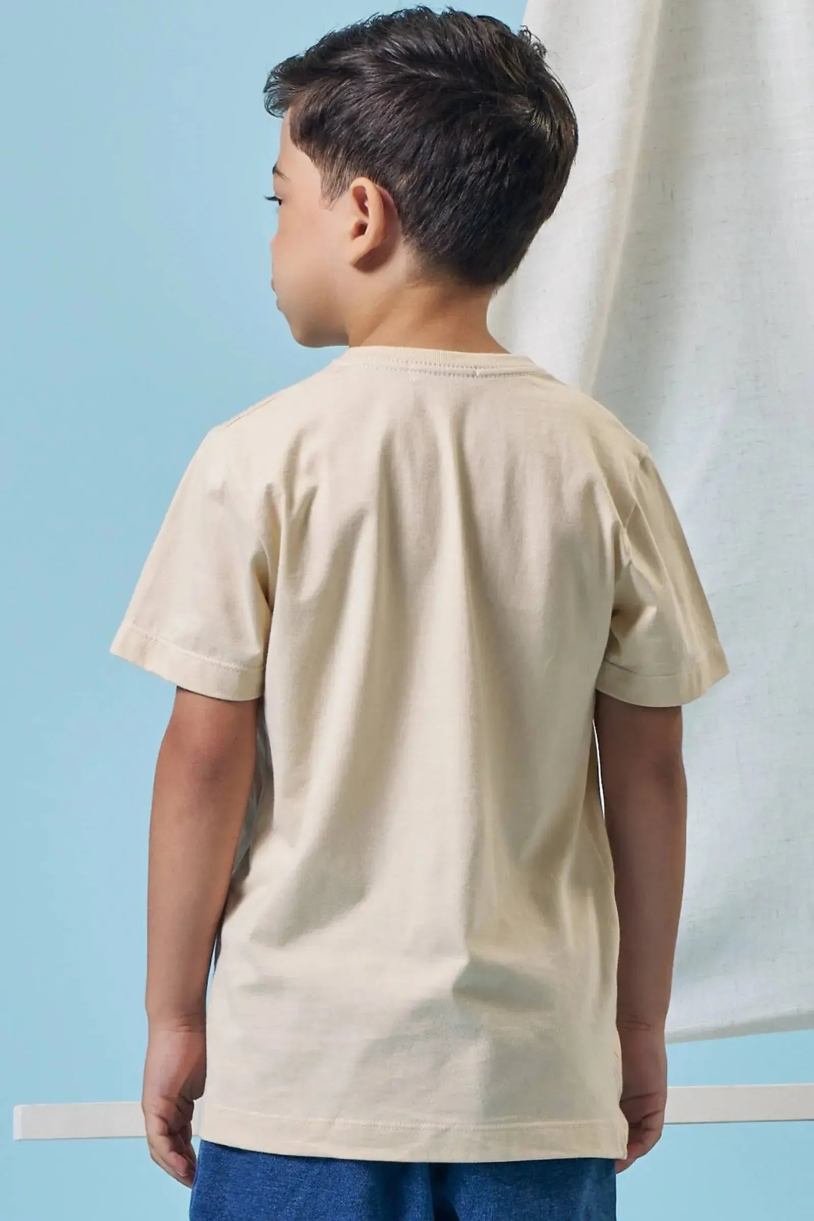 Camiseta em Meia Malha 95399 LucBoo Infantil Menino