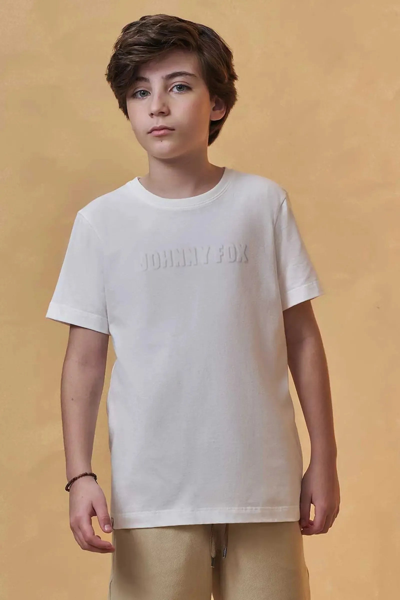 Camiseta em Meia Malha 95773 Johnny Fox Teen Menino