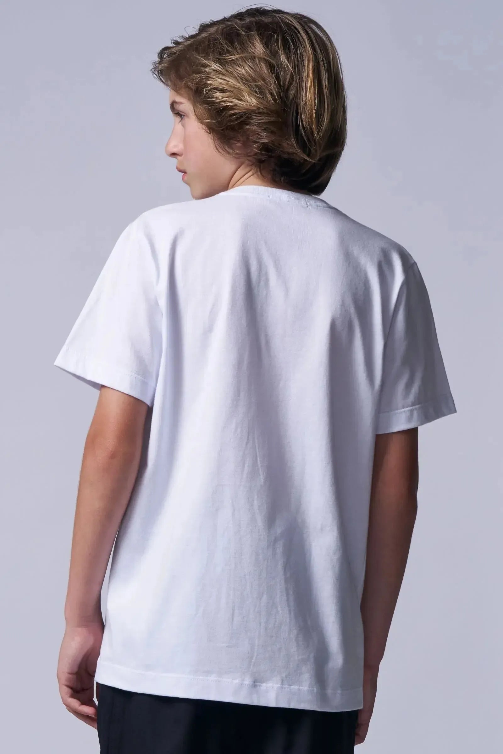 Camiseta em Meia Malha 96027 Johnny Fox Teen Menino