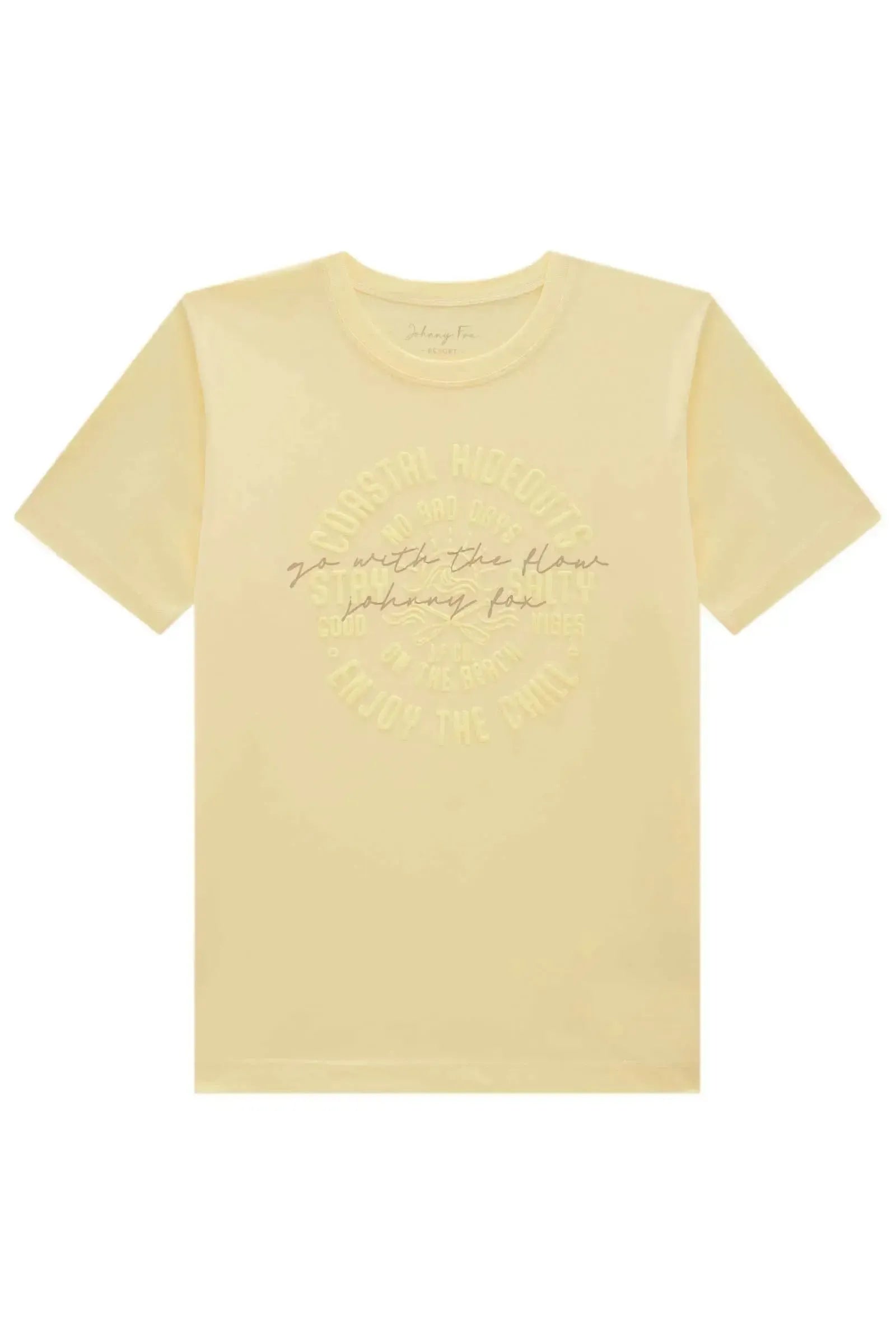 Camiseta em Meia Malha 96378 Johnny Fox Teen Menino