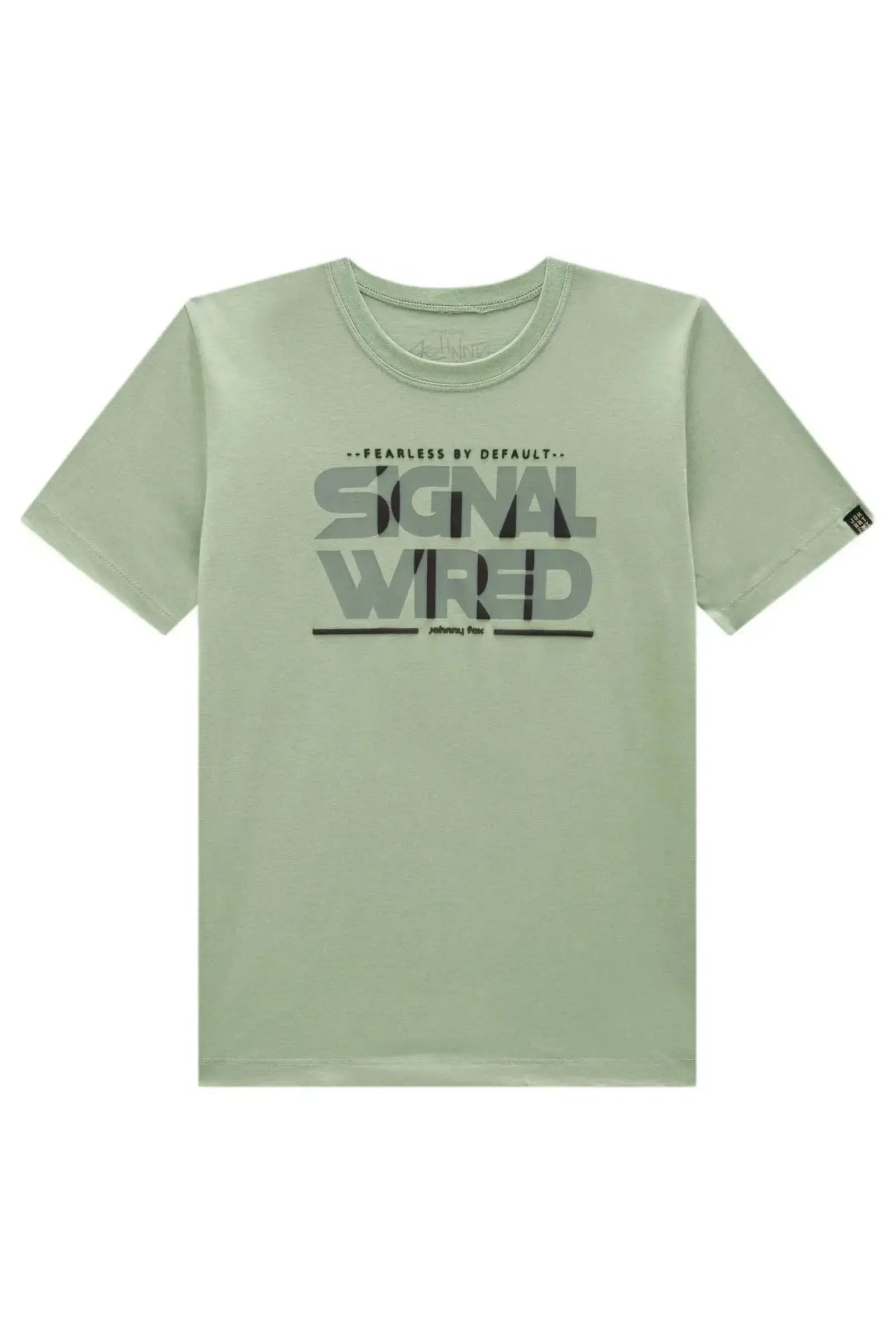 Camiseta em Meia Malha 96618 Johnny Fox Teen Menino