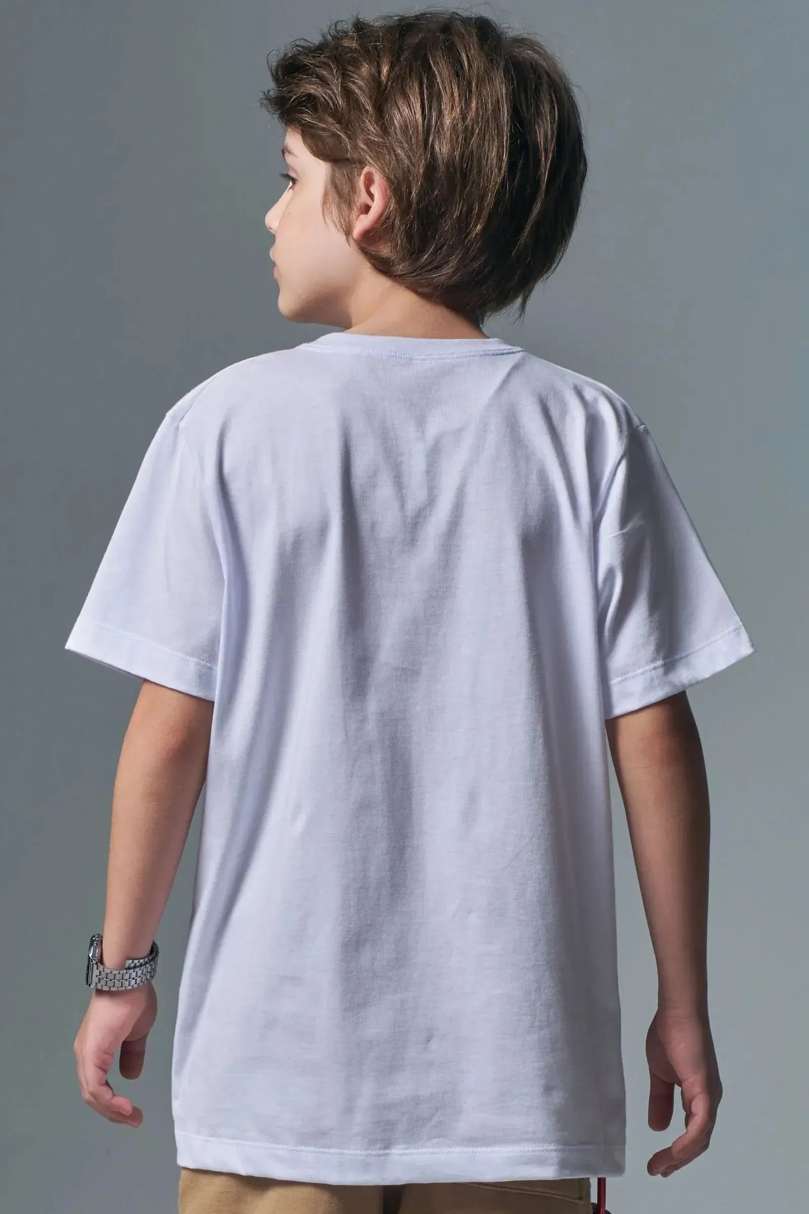 Camiseta em Meia Malha 96637 Johnny Fox Teen Menino