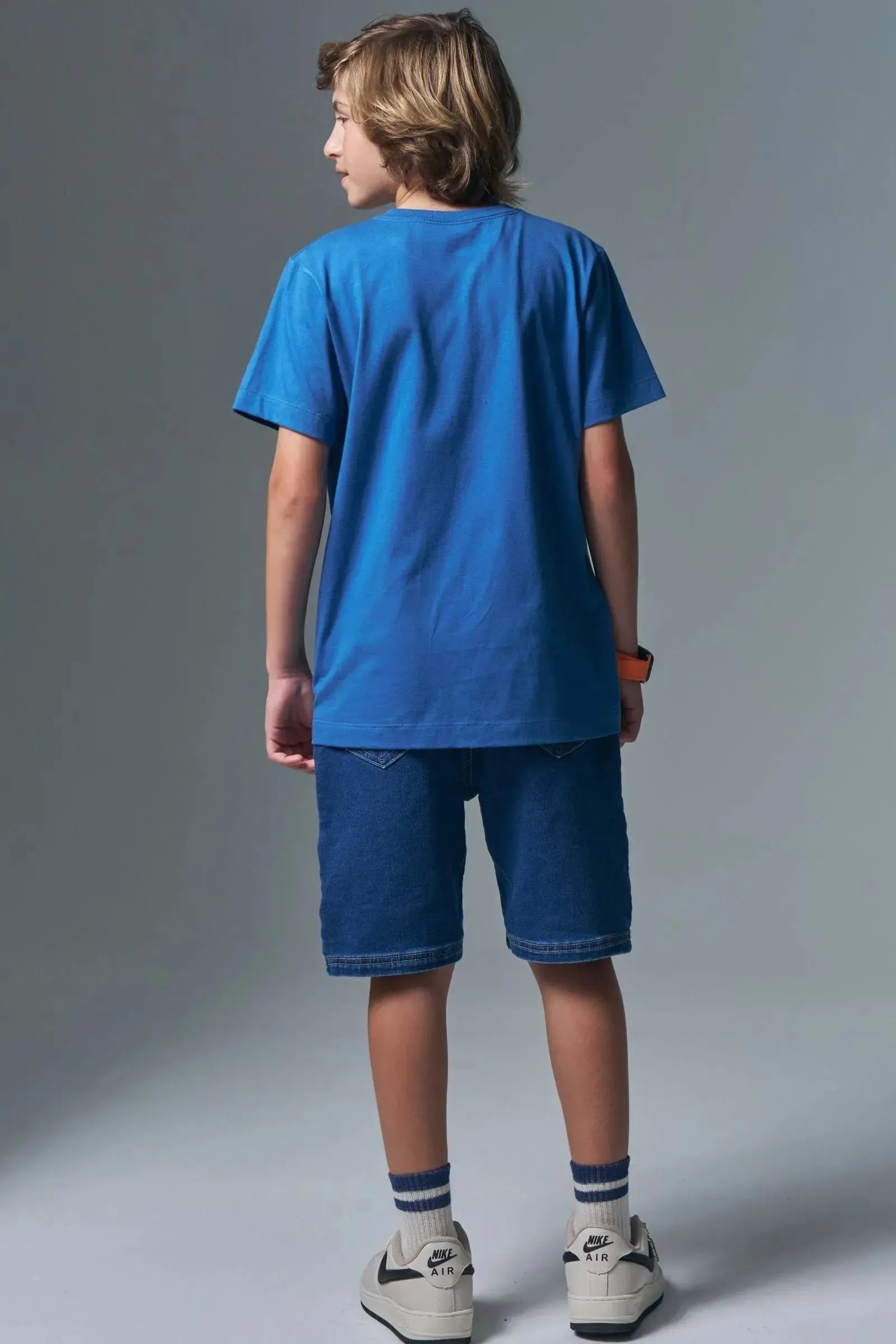 Camiseta em Meia Malha 96651 Johnny Fox Teen Menino