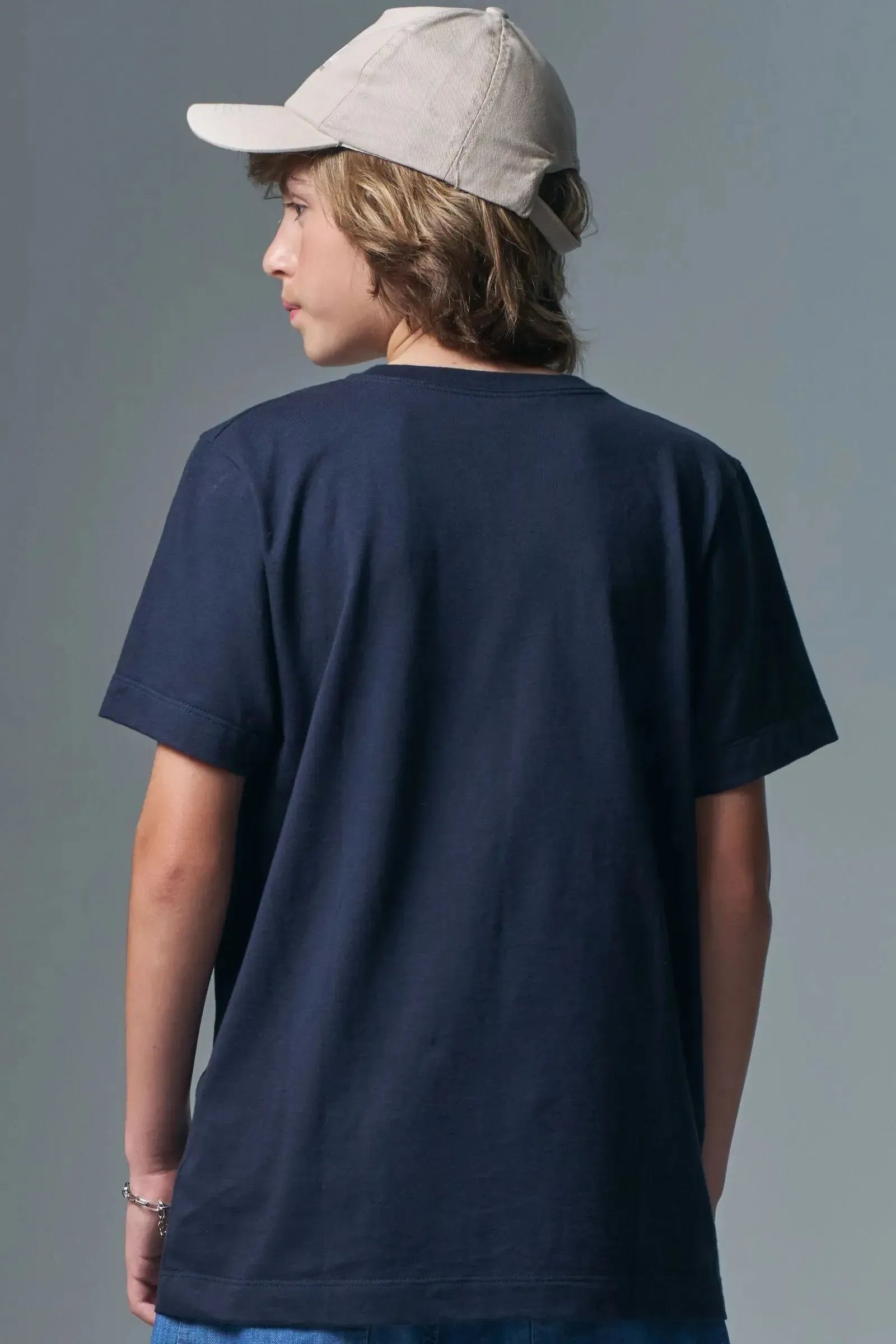 Camiseta em Meia Malha 96660 Johnny Fox Teen Menino