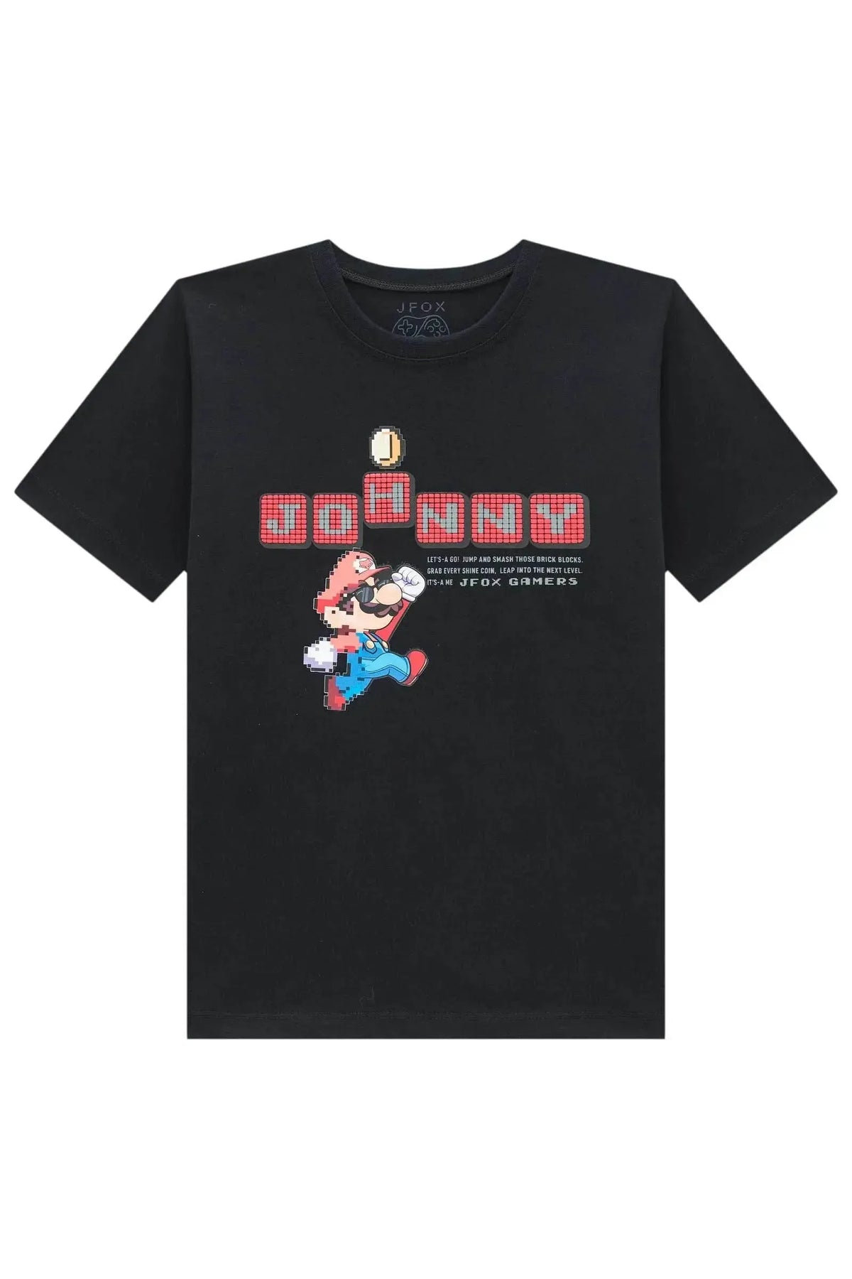 Camiseta em Meia Malha 97558 Johnny Fox Teen Menino