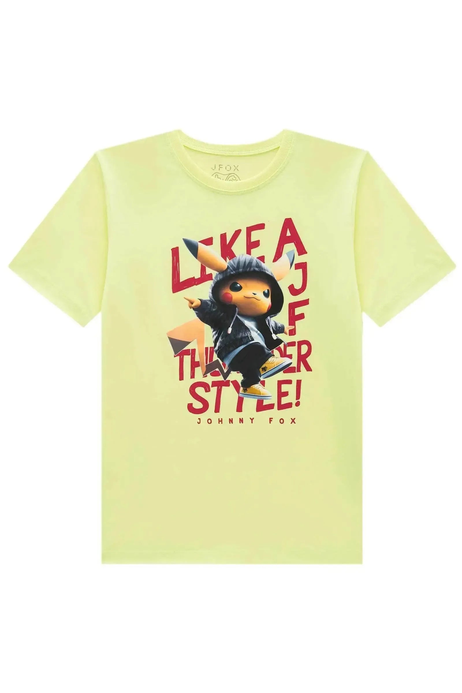 Camiseta em Meia Malha 97559 Johnny Fox Teen Menino