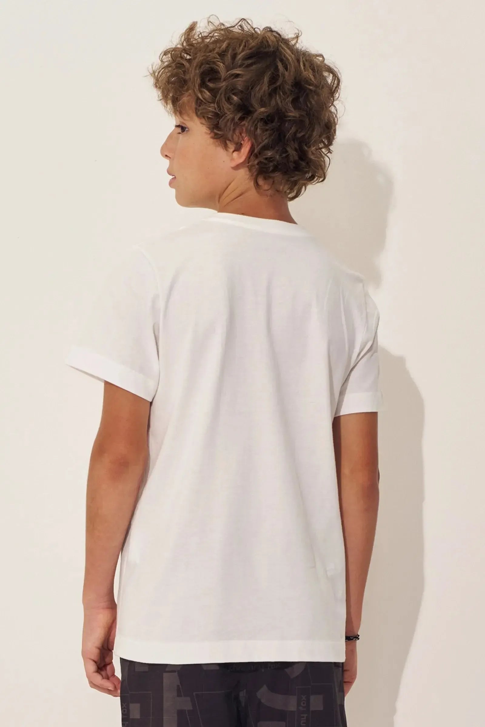 Camiseta em Meia Malha 97792 Johnny Fox Teen Menino