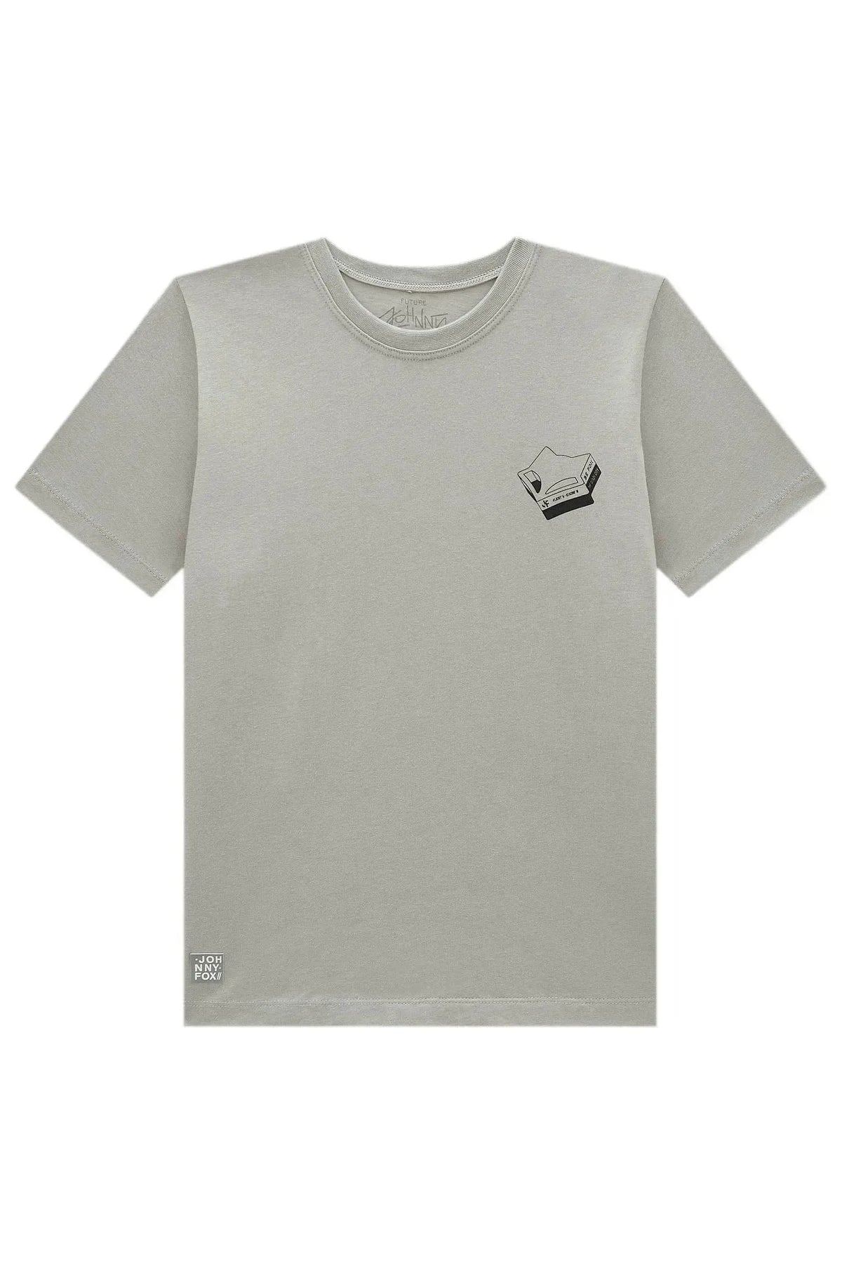 Camiseta em Meia Malha 97805 Johnny Fox Teen Menino