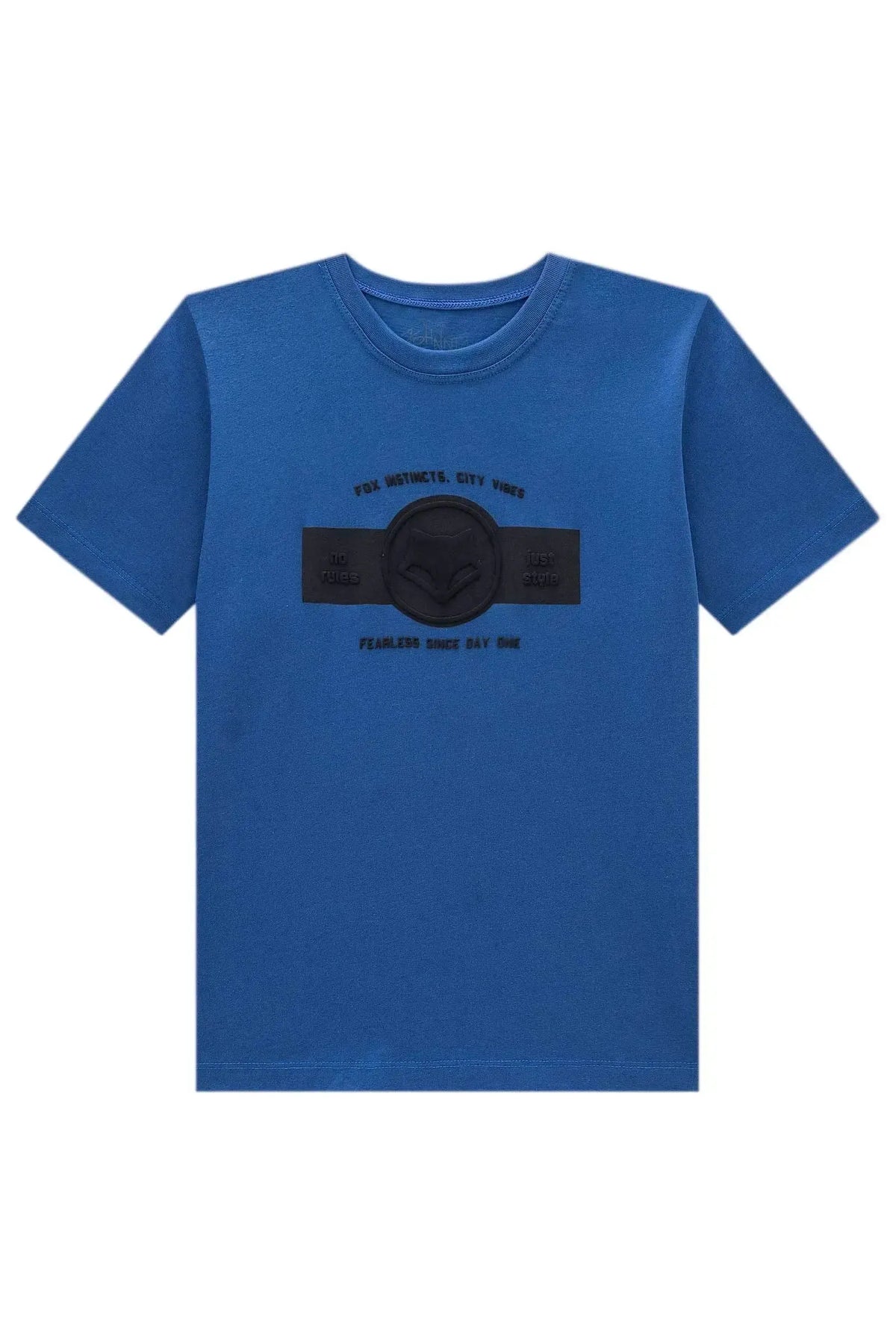 Camiseta em Meia Malha 97807 Johnny Fox Teen Menino