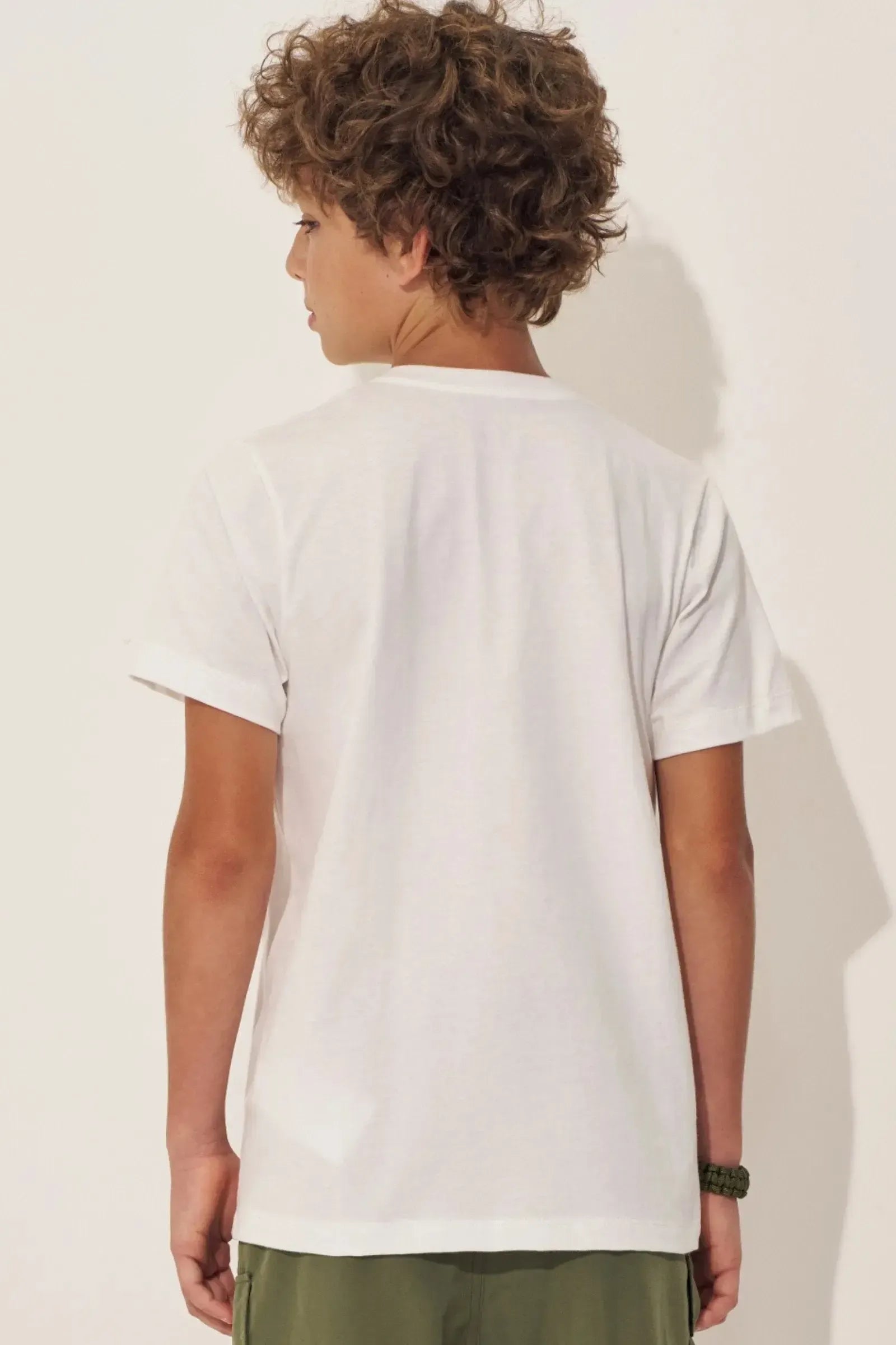 Camiseta em Meia Malha 97808 Johnny Fox Teen Menino