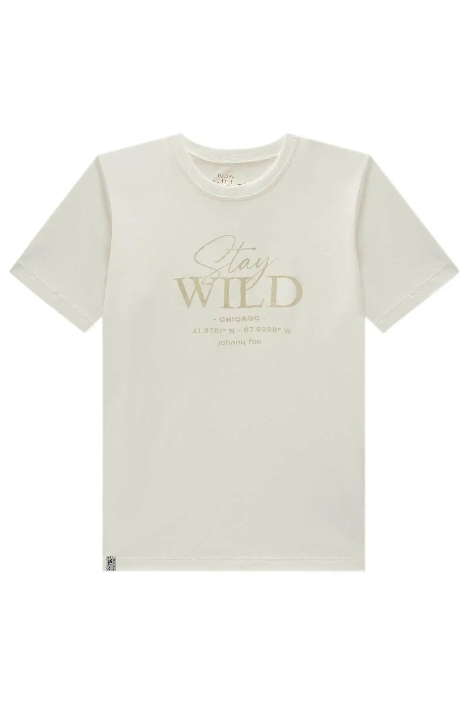 Camiseta em Meia Malha 97808 Johnny Fox Teen Menino